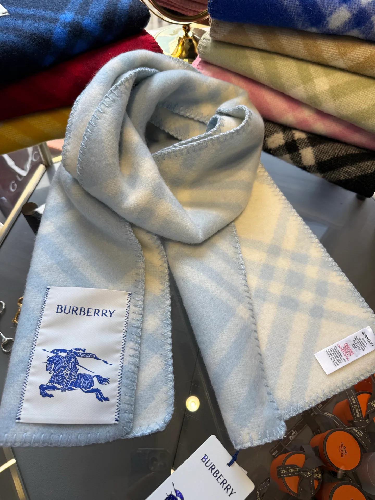 Шарфы Burberry 3874279