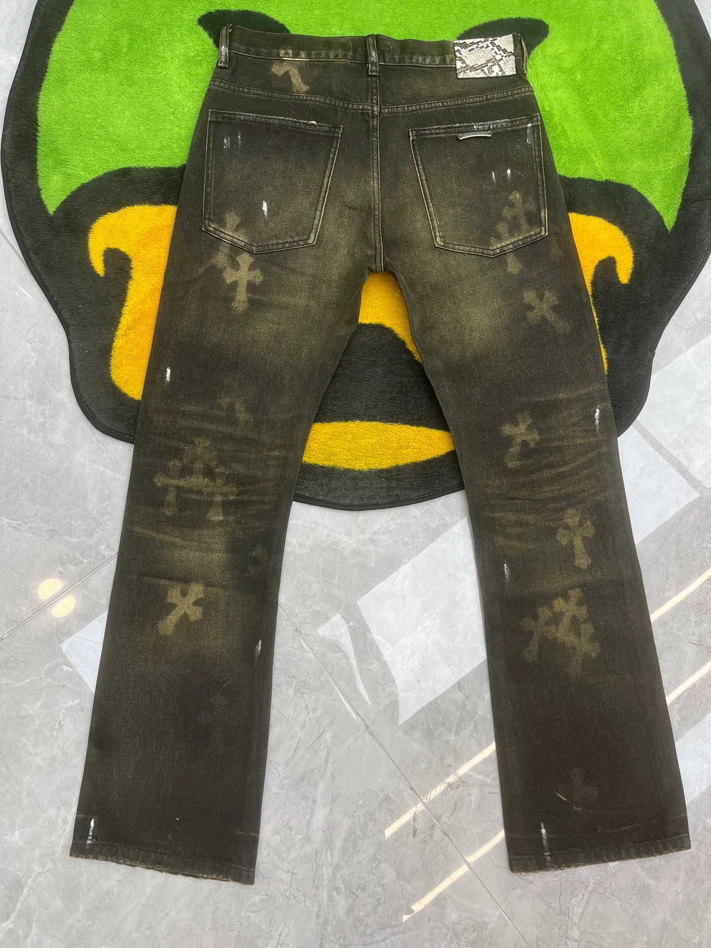 Джинсы Женские Chrome Hearts 906641