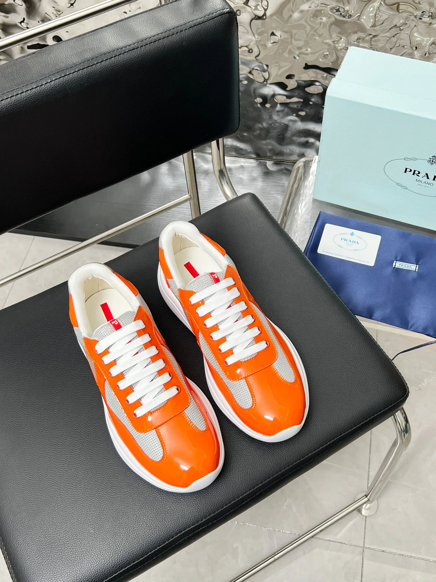 Кроссовки Женские Prada 17519