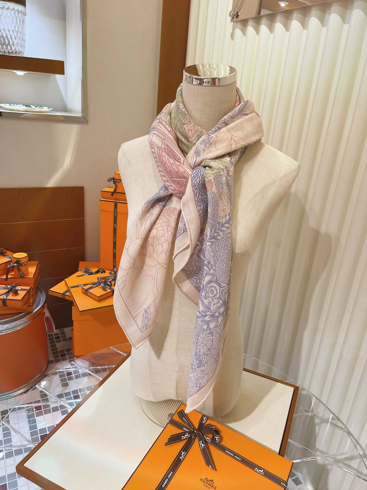 Шарфы Hermes 251453