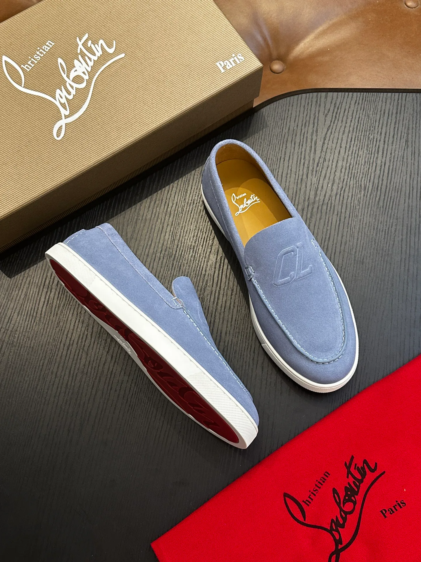 Тапочки Мужские Christian Louboutin 11606997