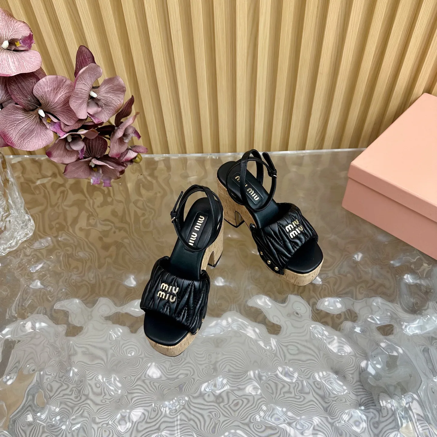 Босоножки Женские Miu Miu 35284