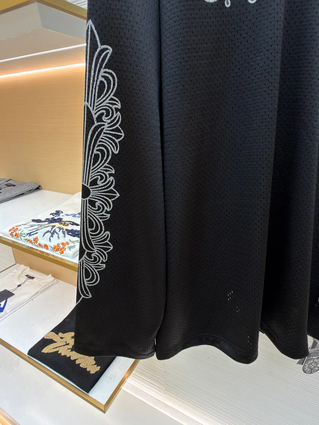 Лонгсливы Мужские Chrome Hearts 7080107