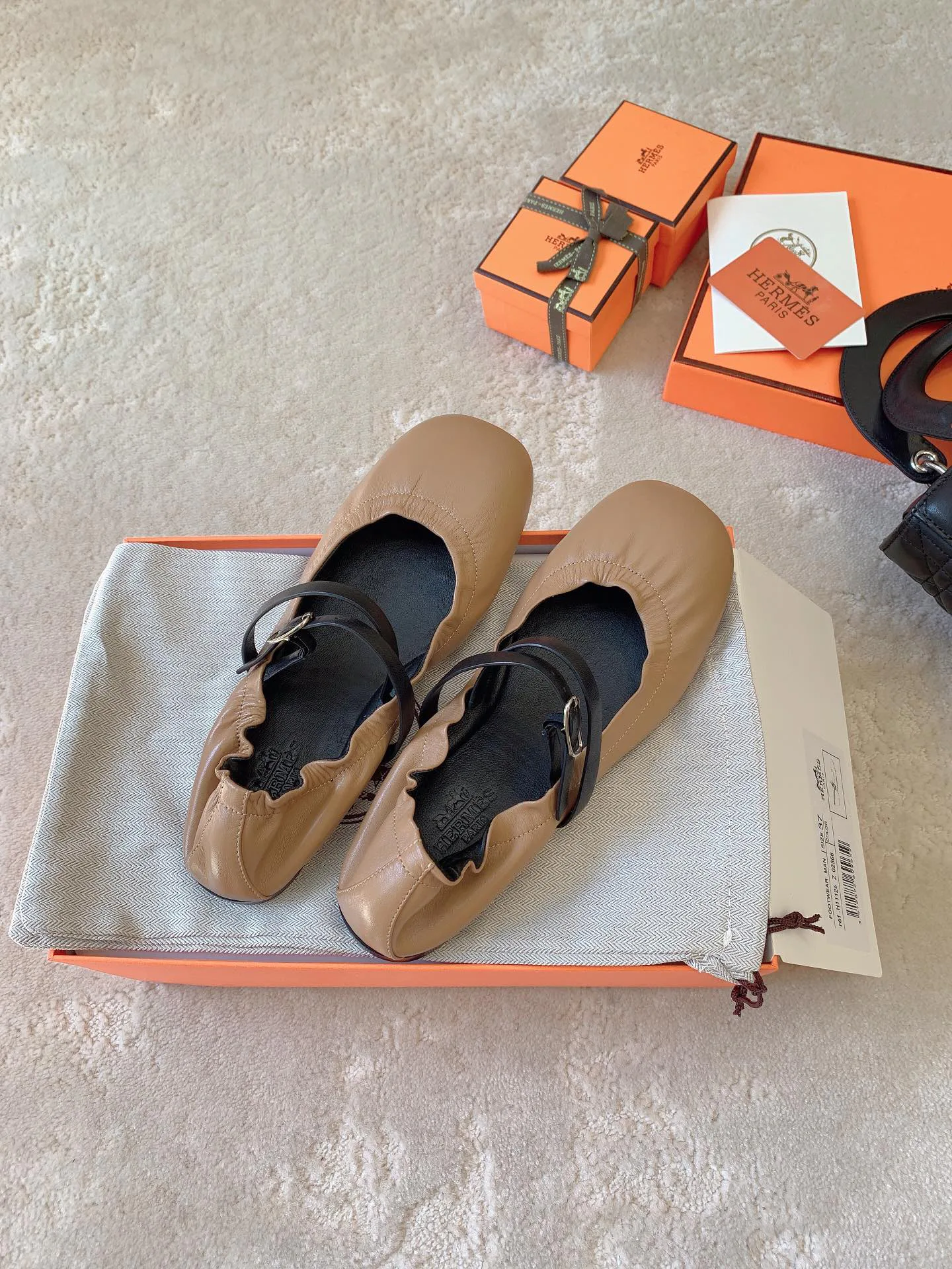 Балетки Женские Hermes 2211703