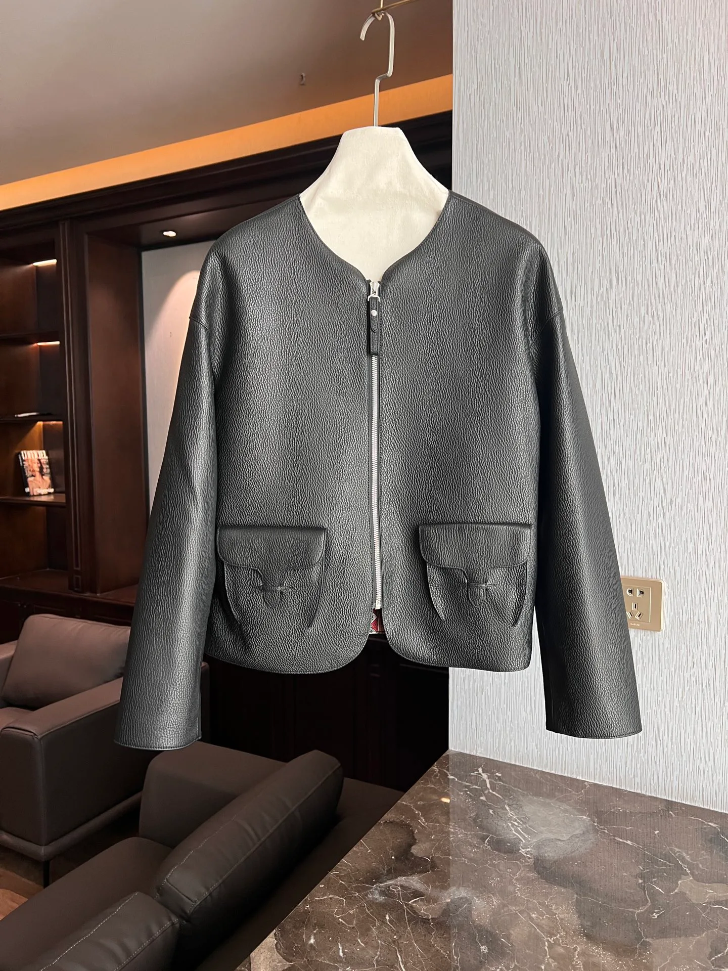 Кожаные Куртки И Дублёнки Мужские Hermes 1805931