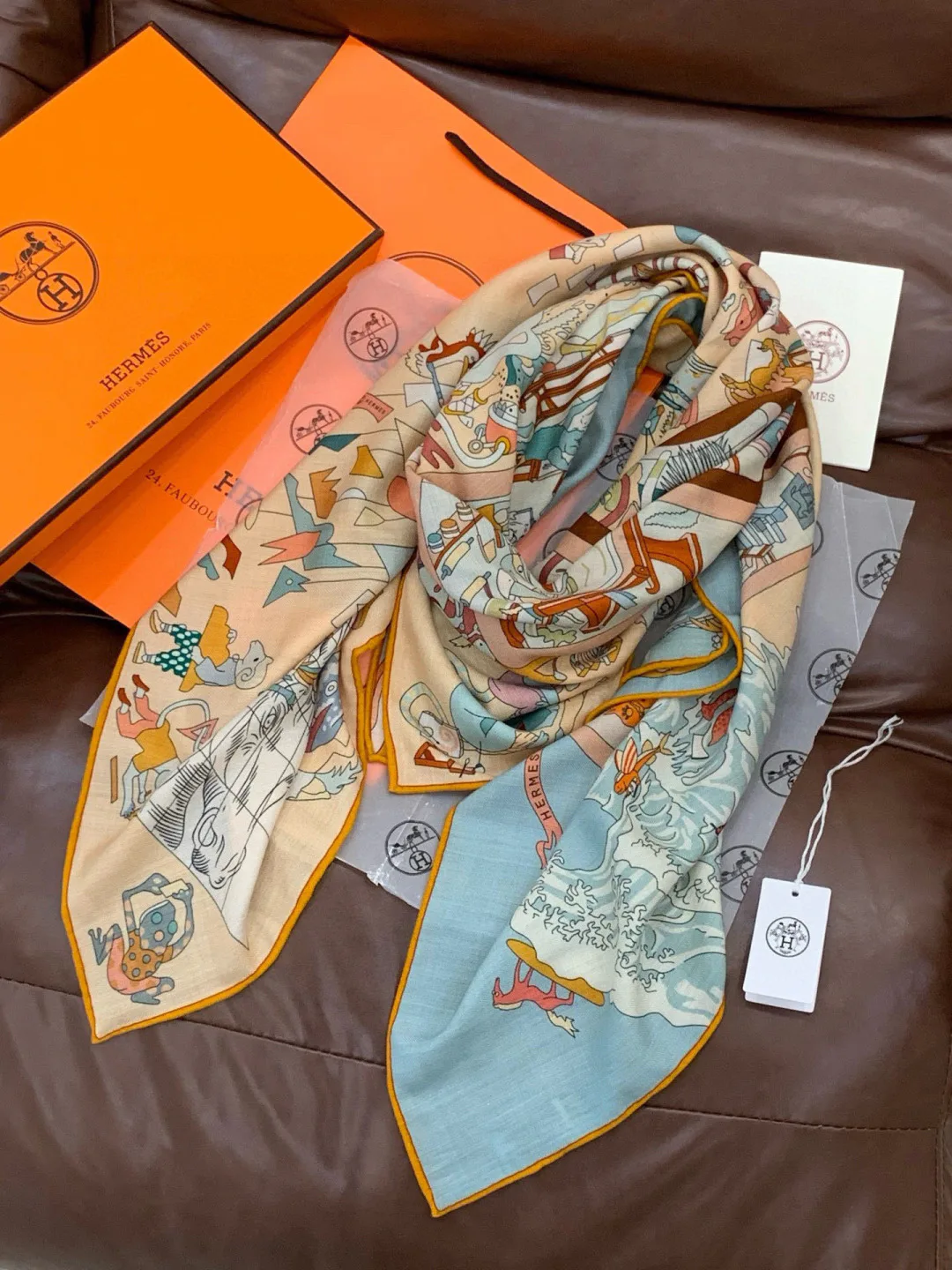 Платки Hermes 895218