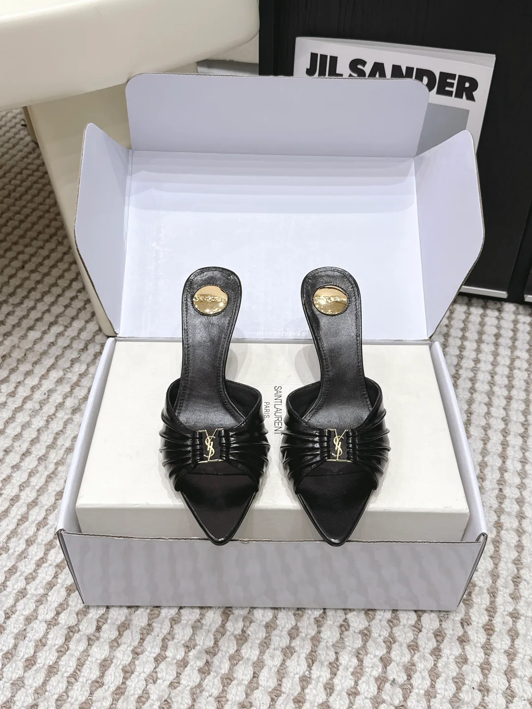 Босоножки Женские Saint Laurent 12233690
