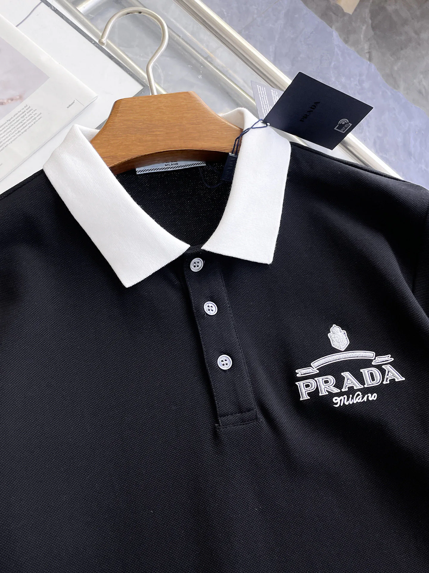 Рубашки Мужские Prada 17579648