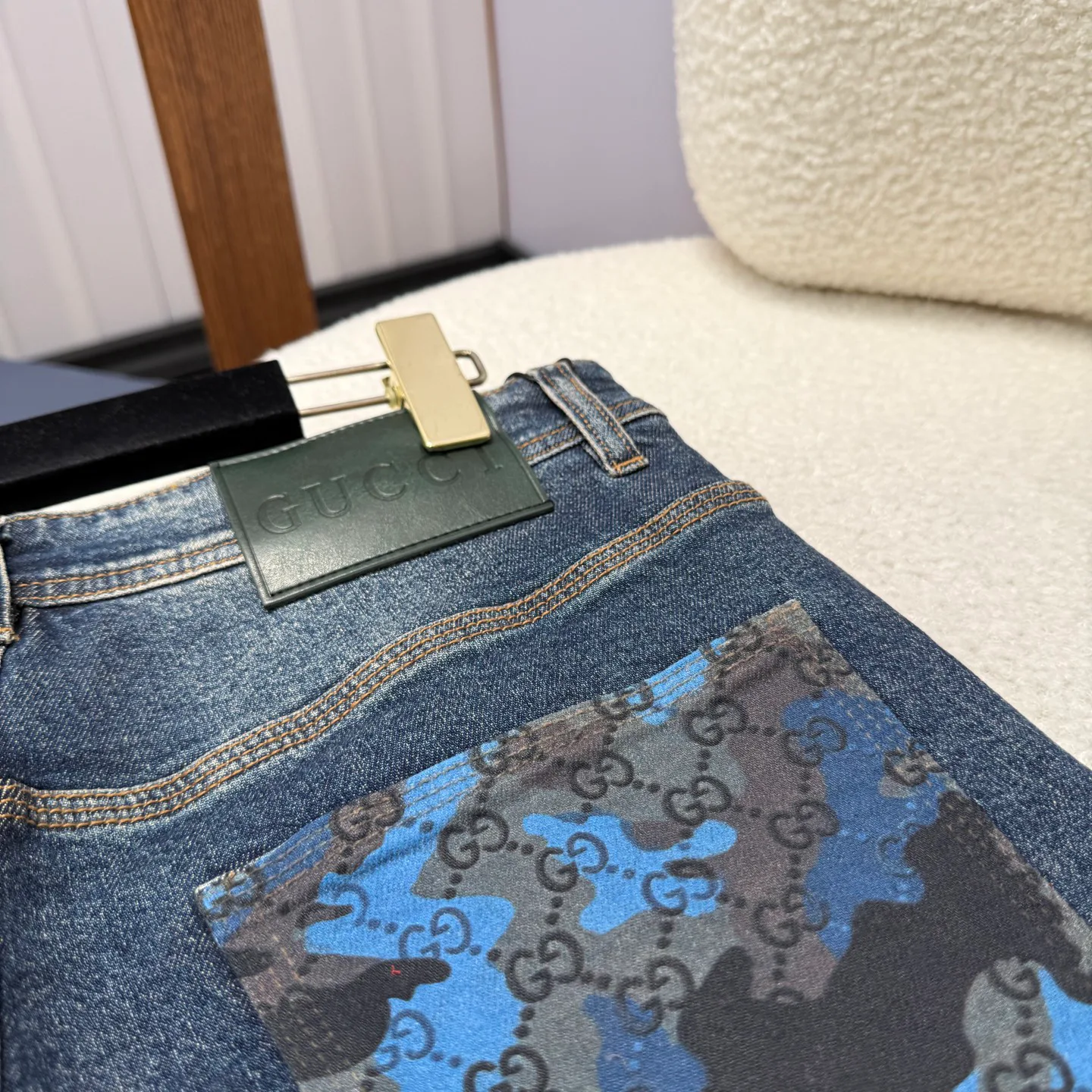 Джинсы Мужские Gucci 18029729