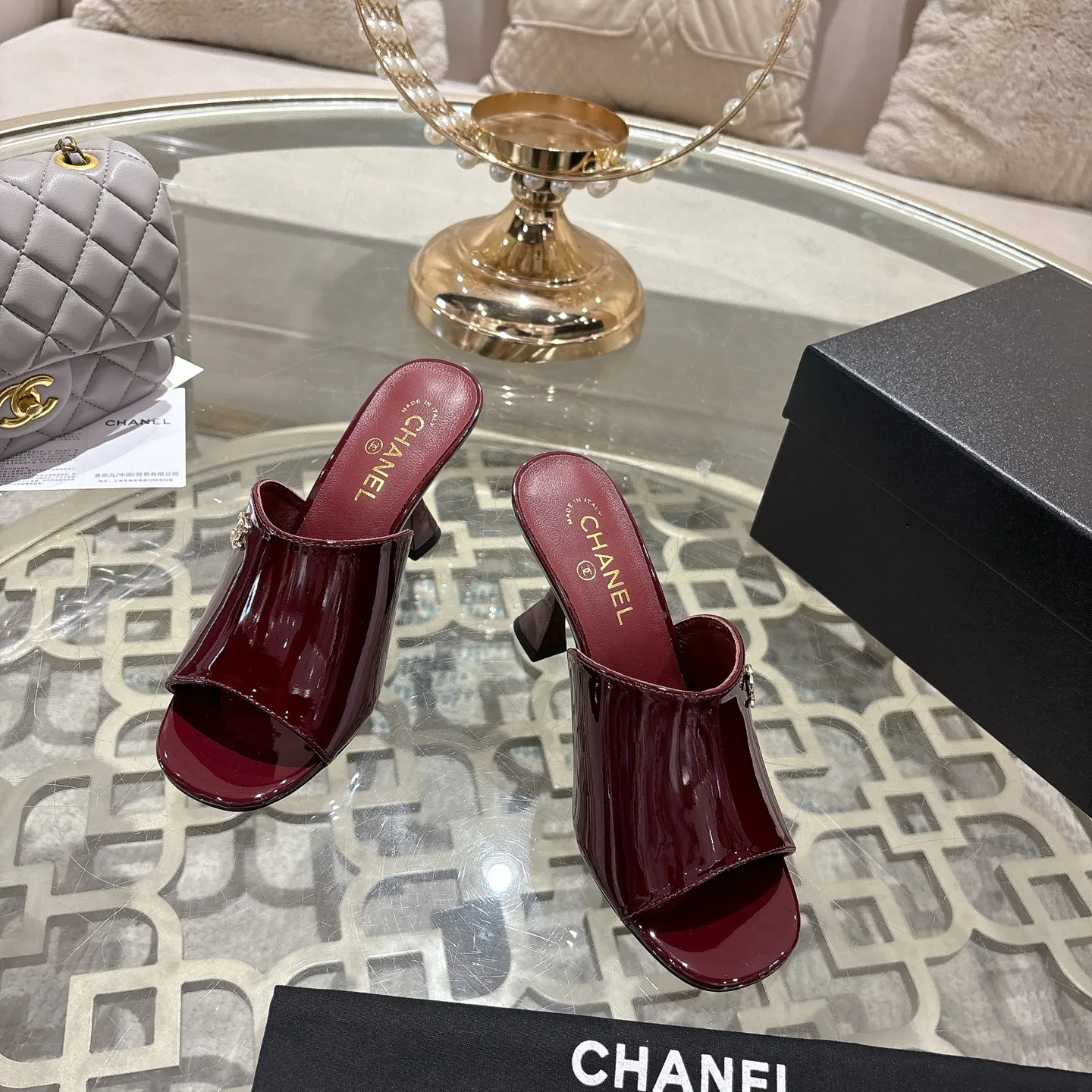 Босоножки Женские Chanel 1590812