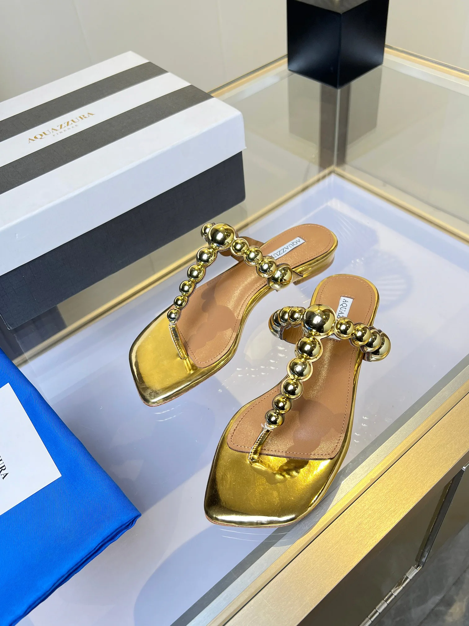 Шлепанцы Женские Aquazzura 14184