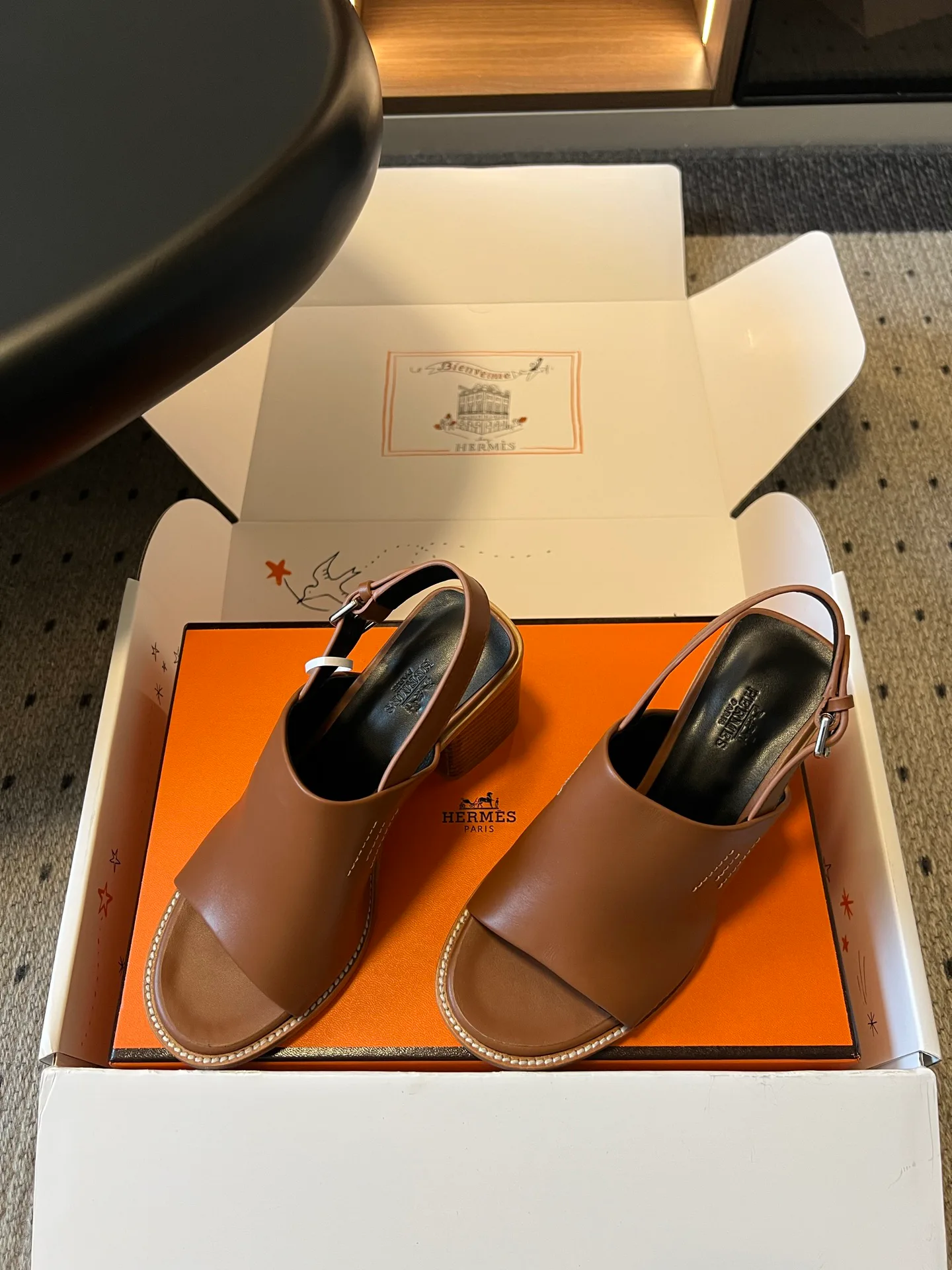 Босоножки Женские Hermes 14622785
