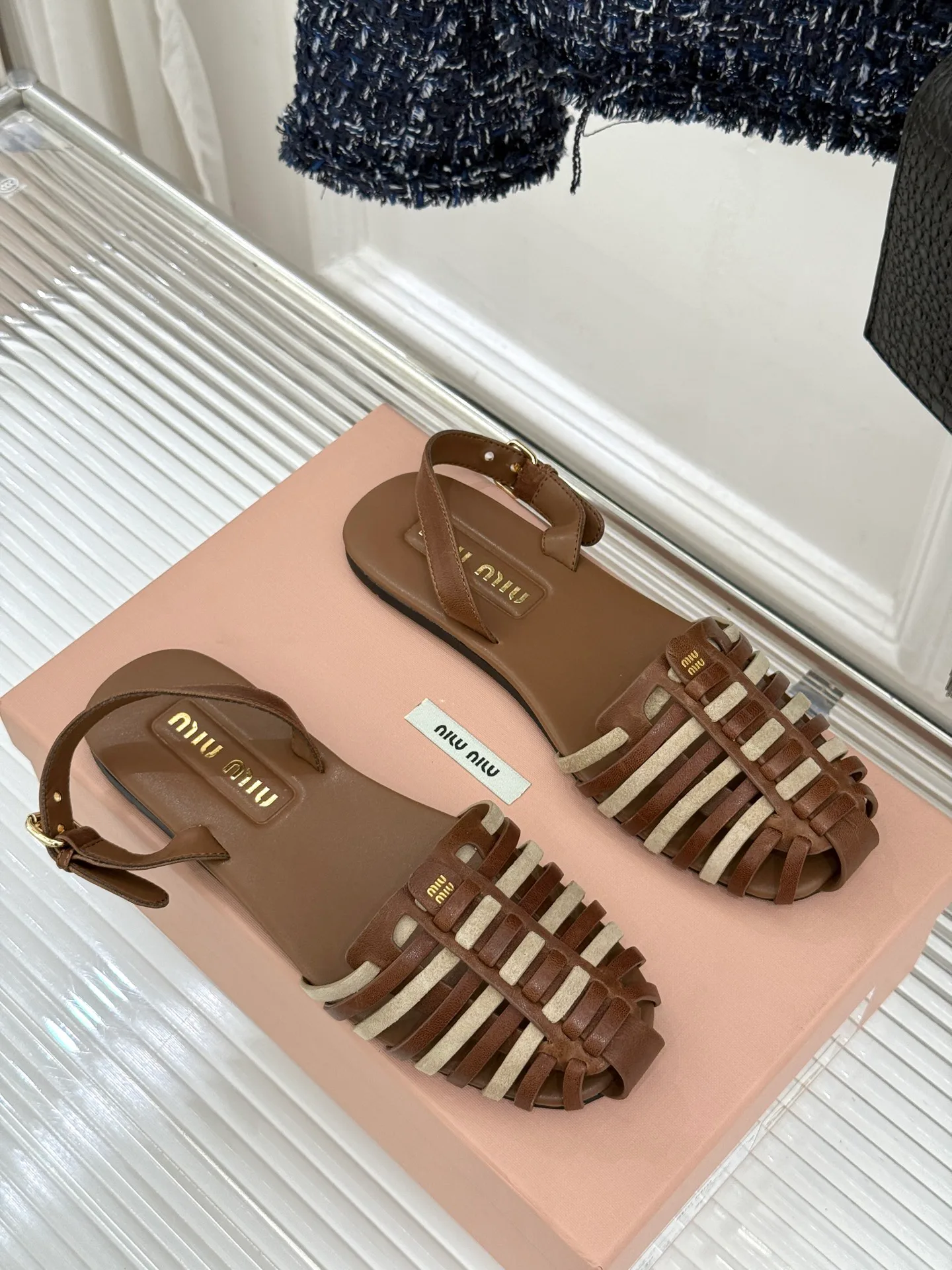 Босоножки Женские Miu Miu 11733670