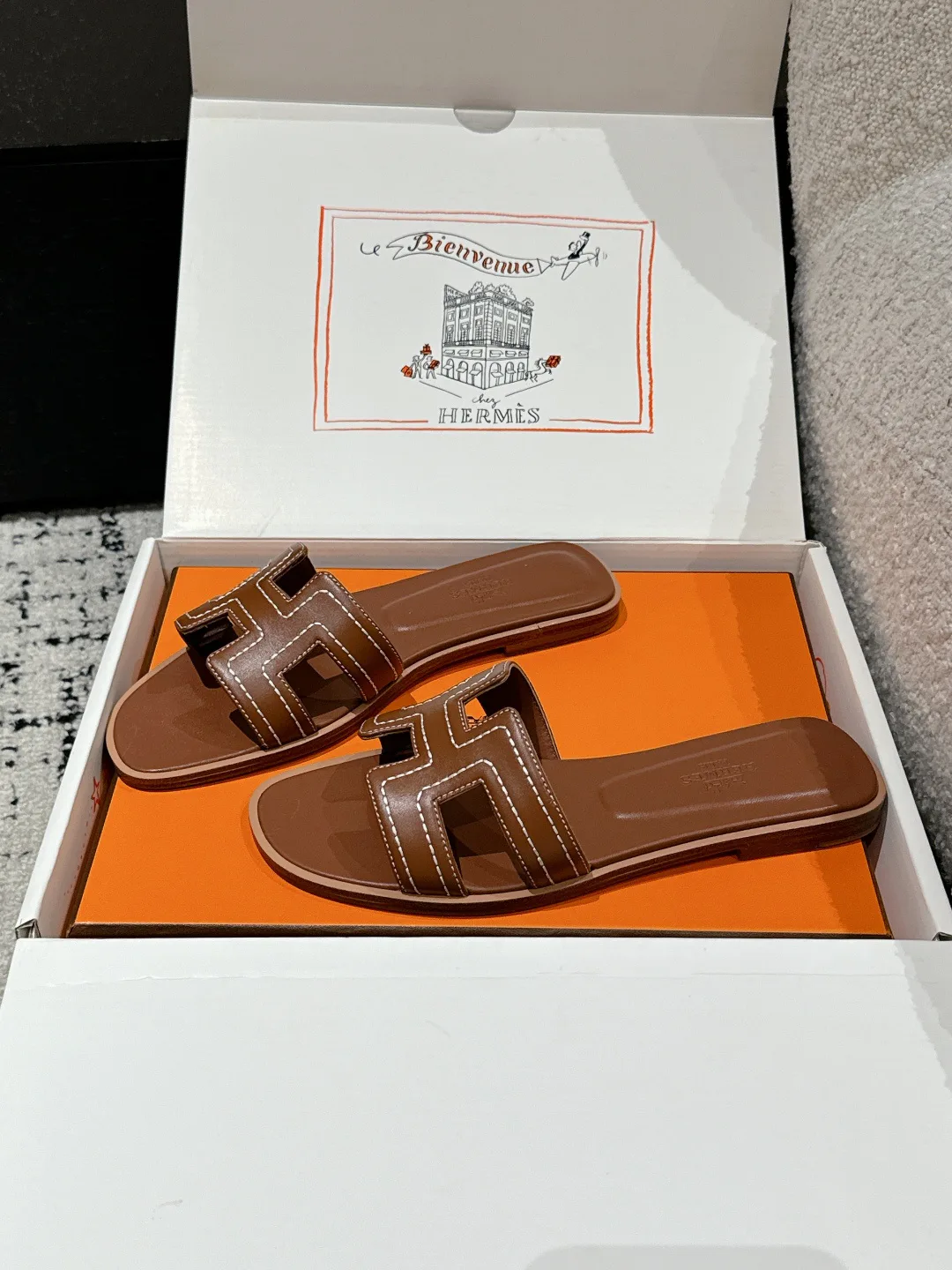 Шлепанцы Женские Hermes 814580