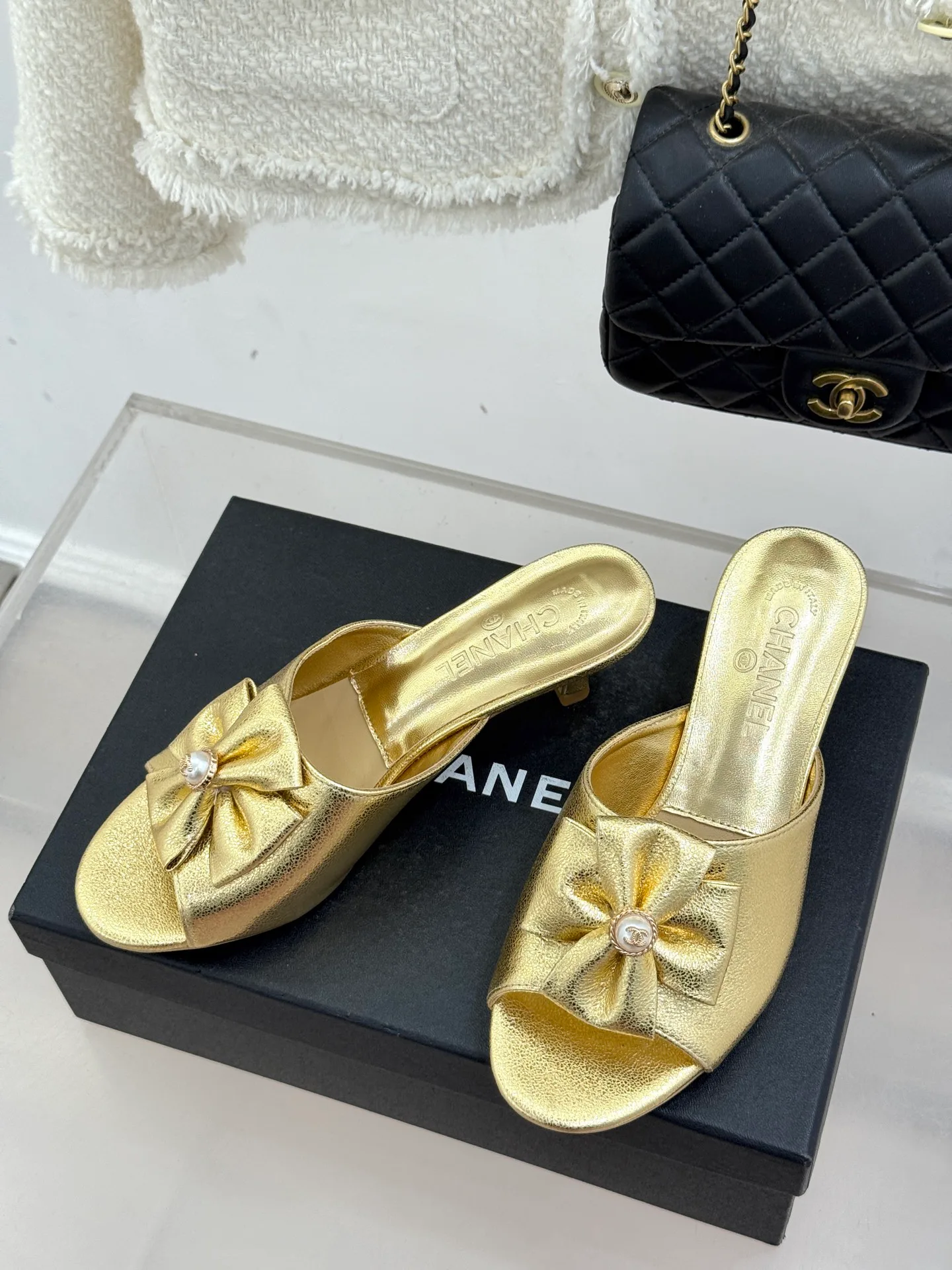 Босоножки Женские Chanel 1655297
