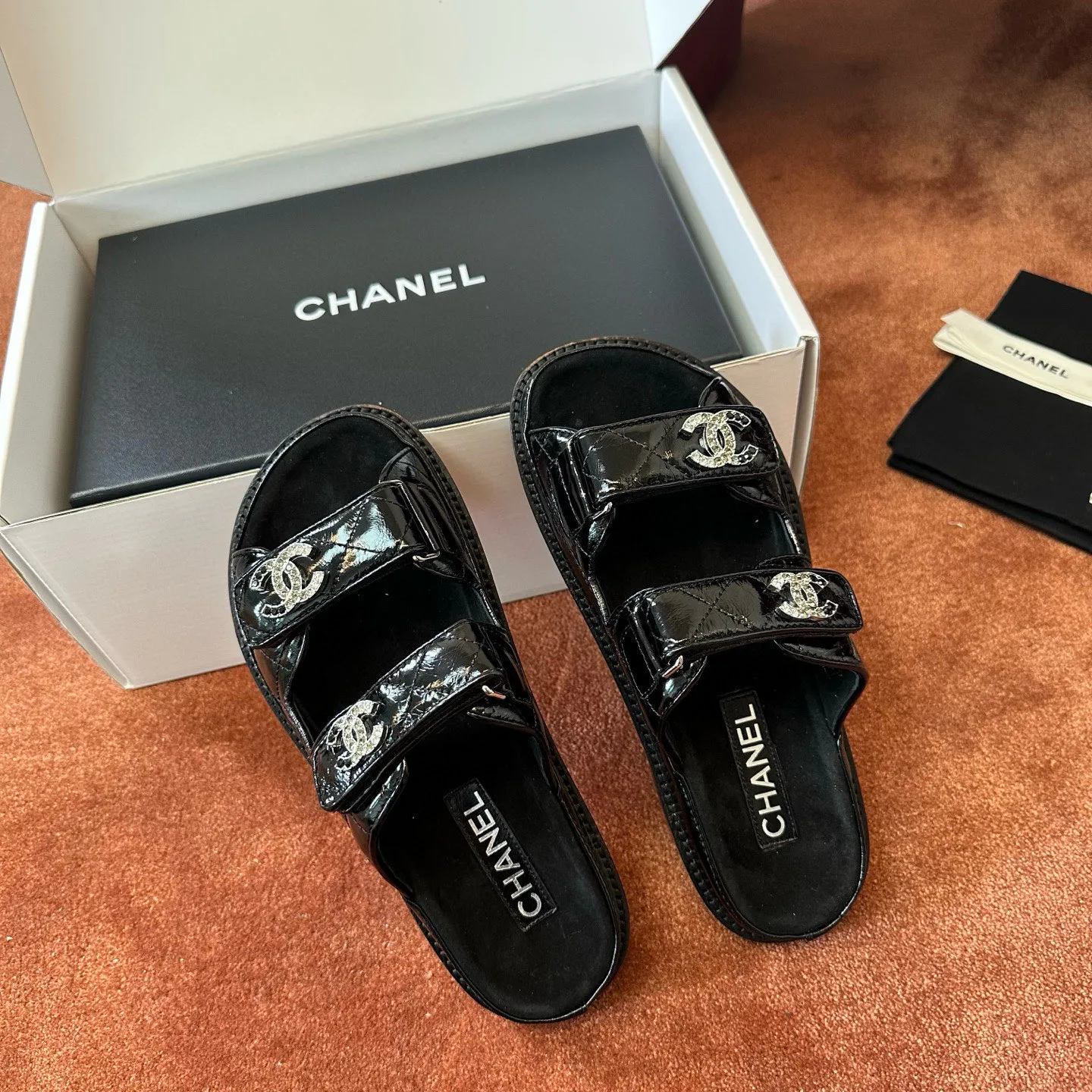 Шлепанцы Женские Chanel 24635