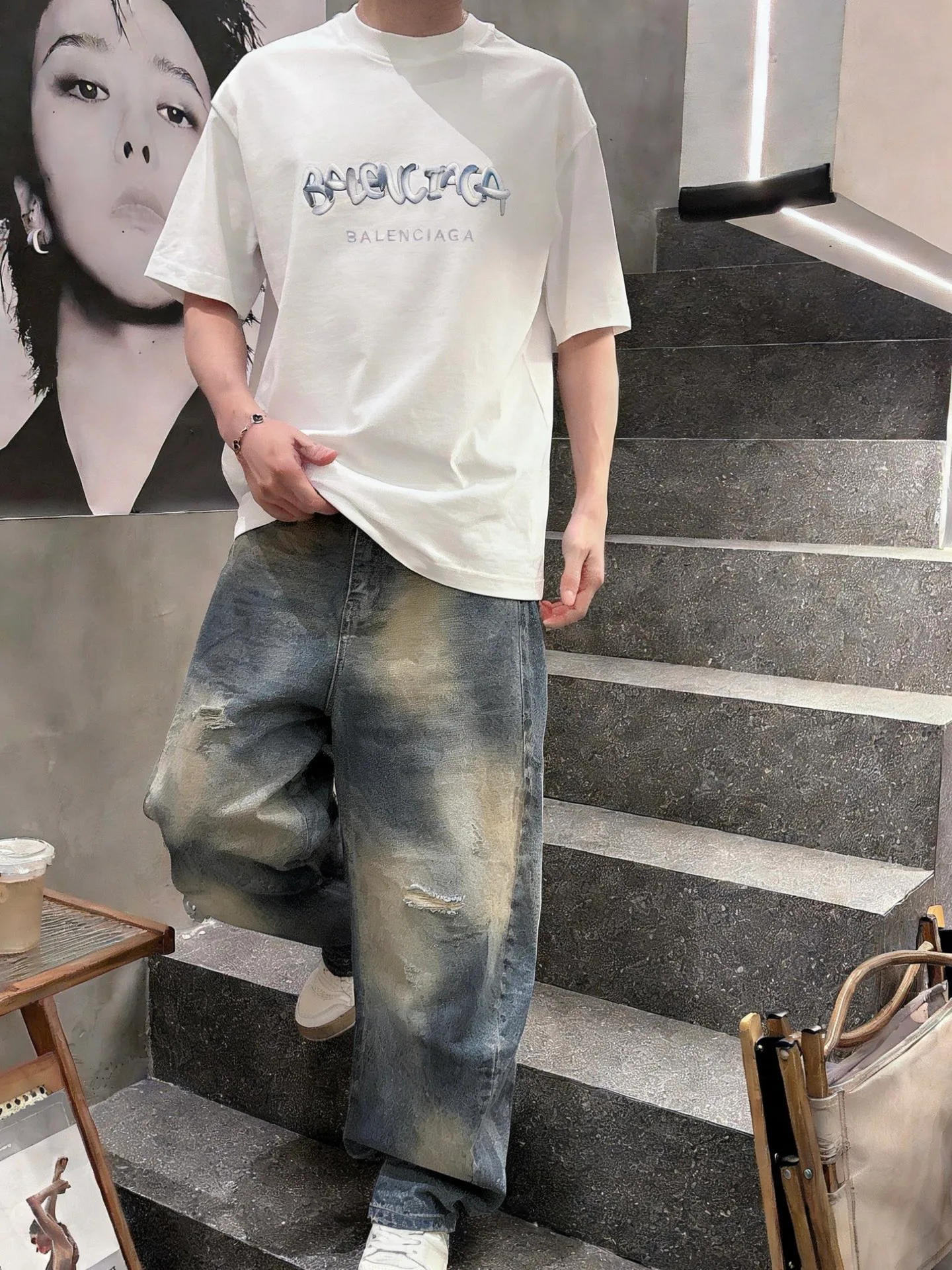 Футболки Мужские Balenciaga 2164768