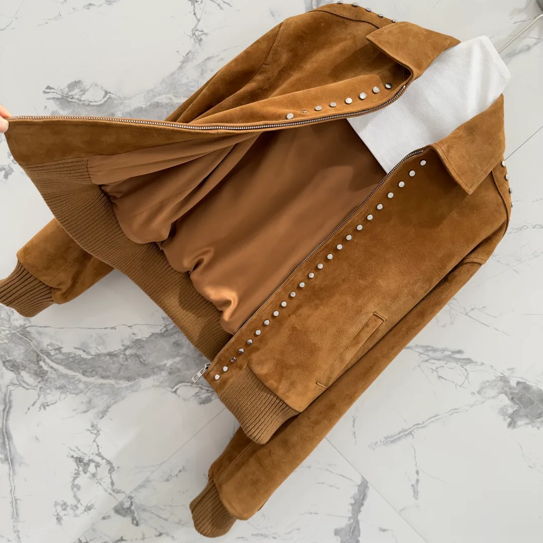 Кожаные Куртки И Дублёнки Женские Loewe 11695417