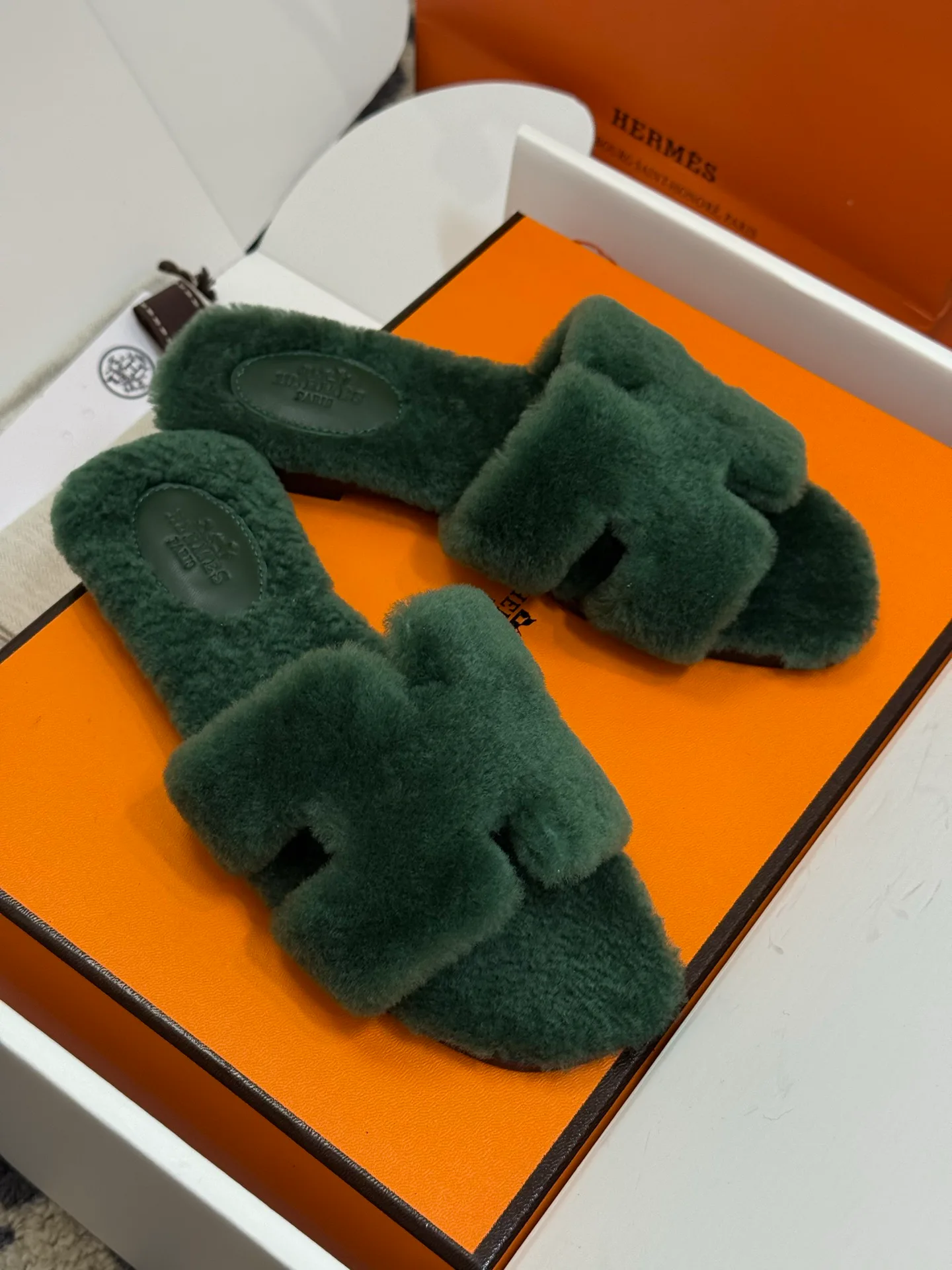 Тапочки Женские Hermes 60695