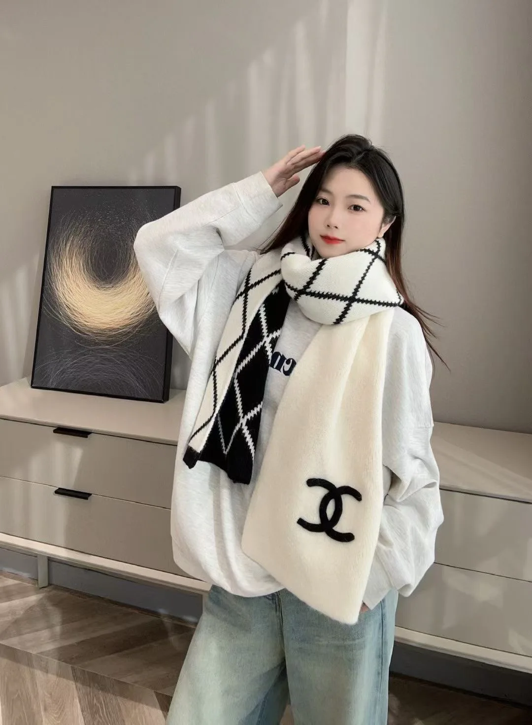 Шарфы Chanel 538239