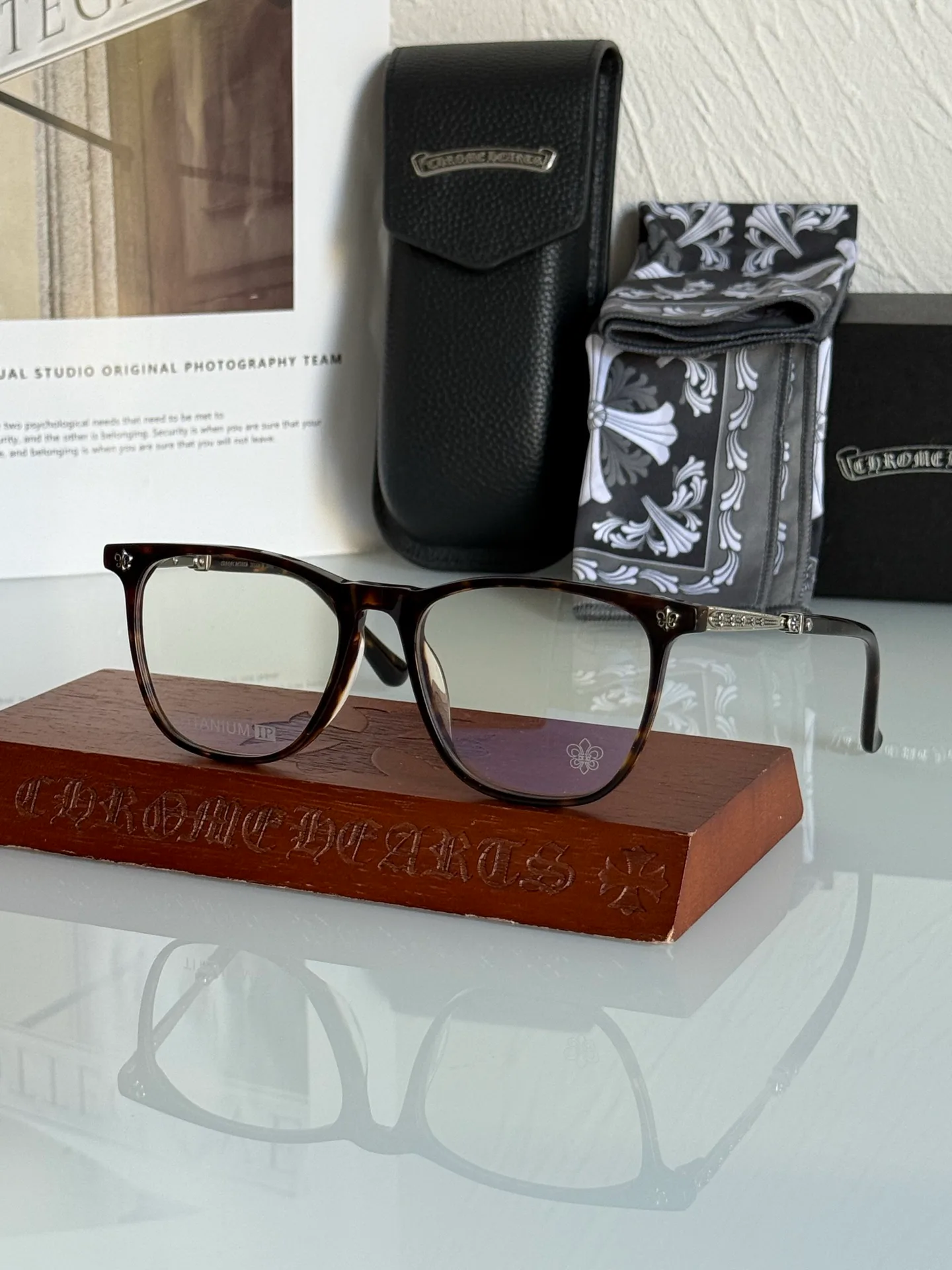 Очки Chrome Hearts 465640