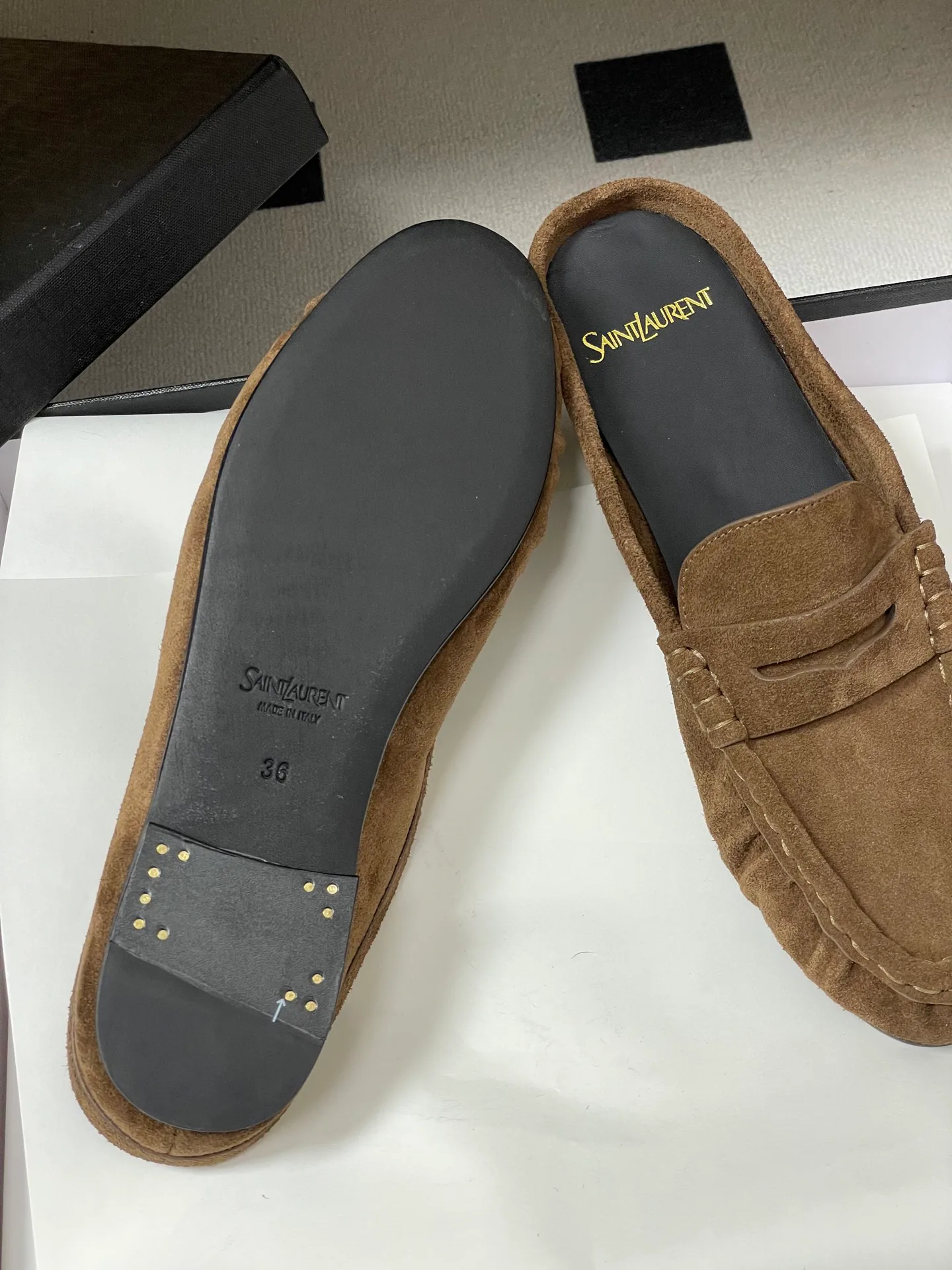 Мюли И Сабо Женские Saint Laurent 725681