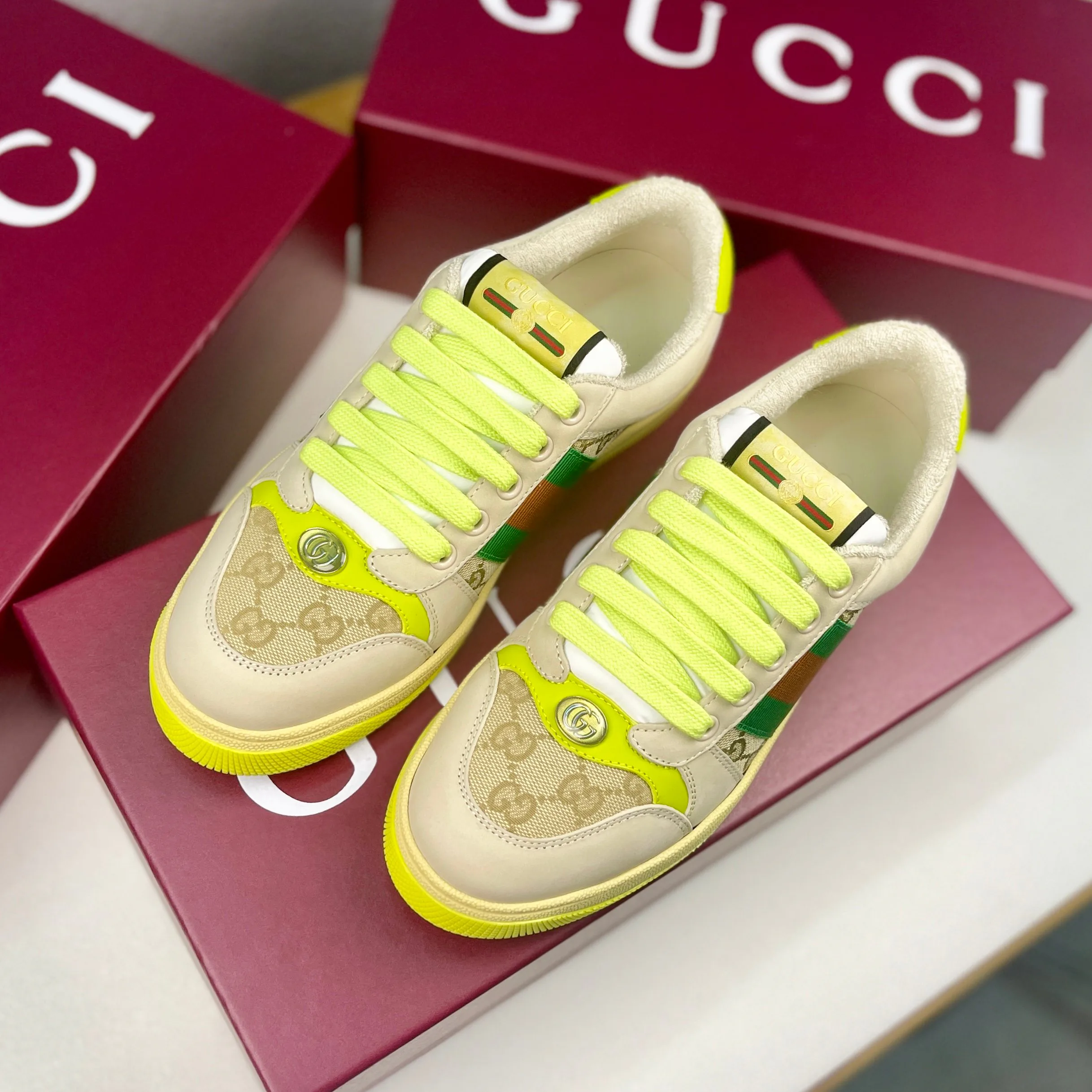 Кроссовки Мужские Gucci 425289