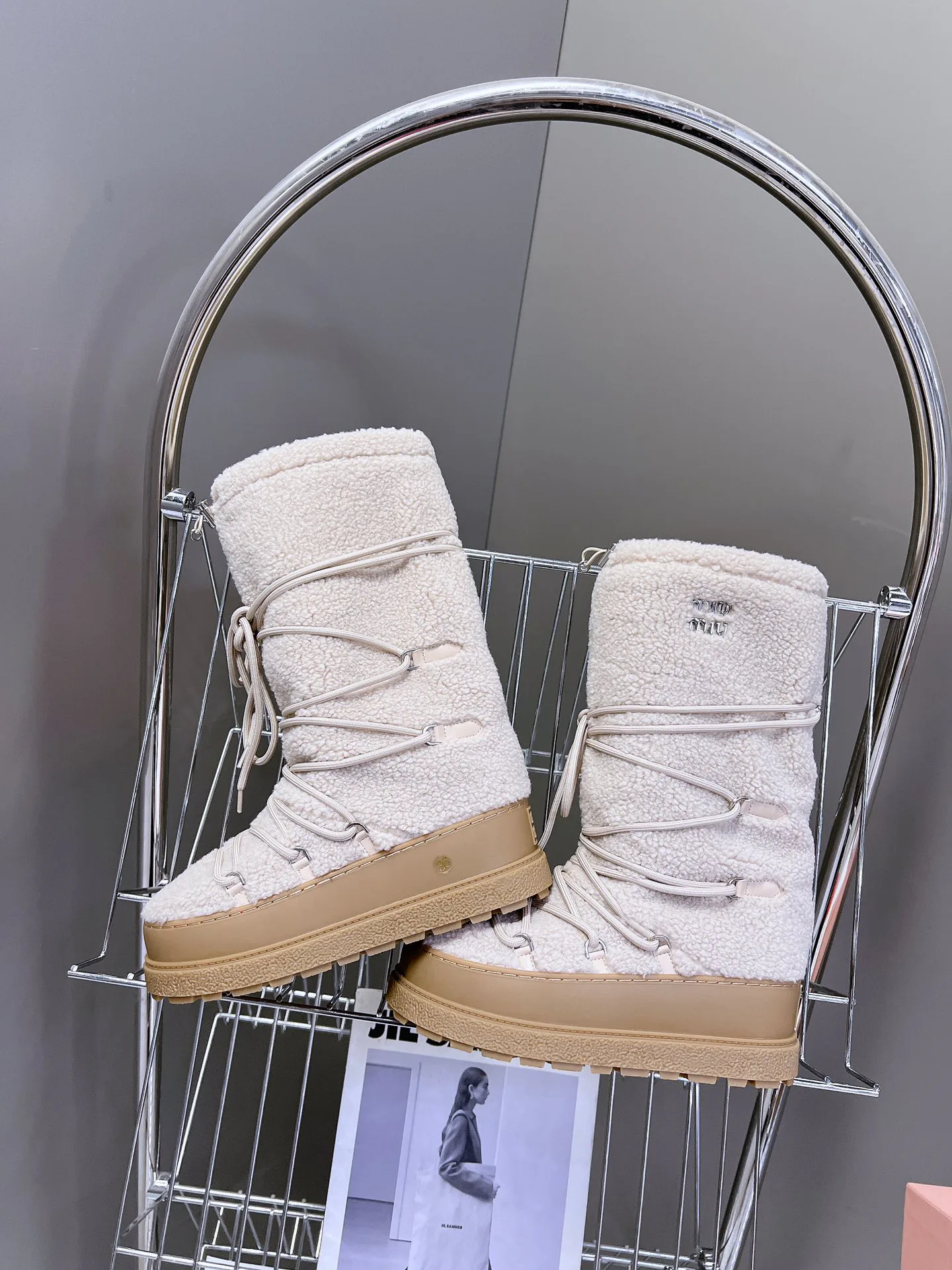 Угги Женские Miu Miu 18541371
