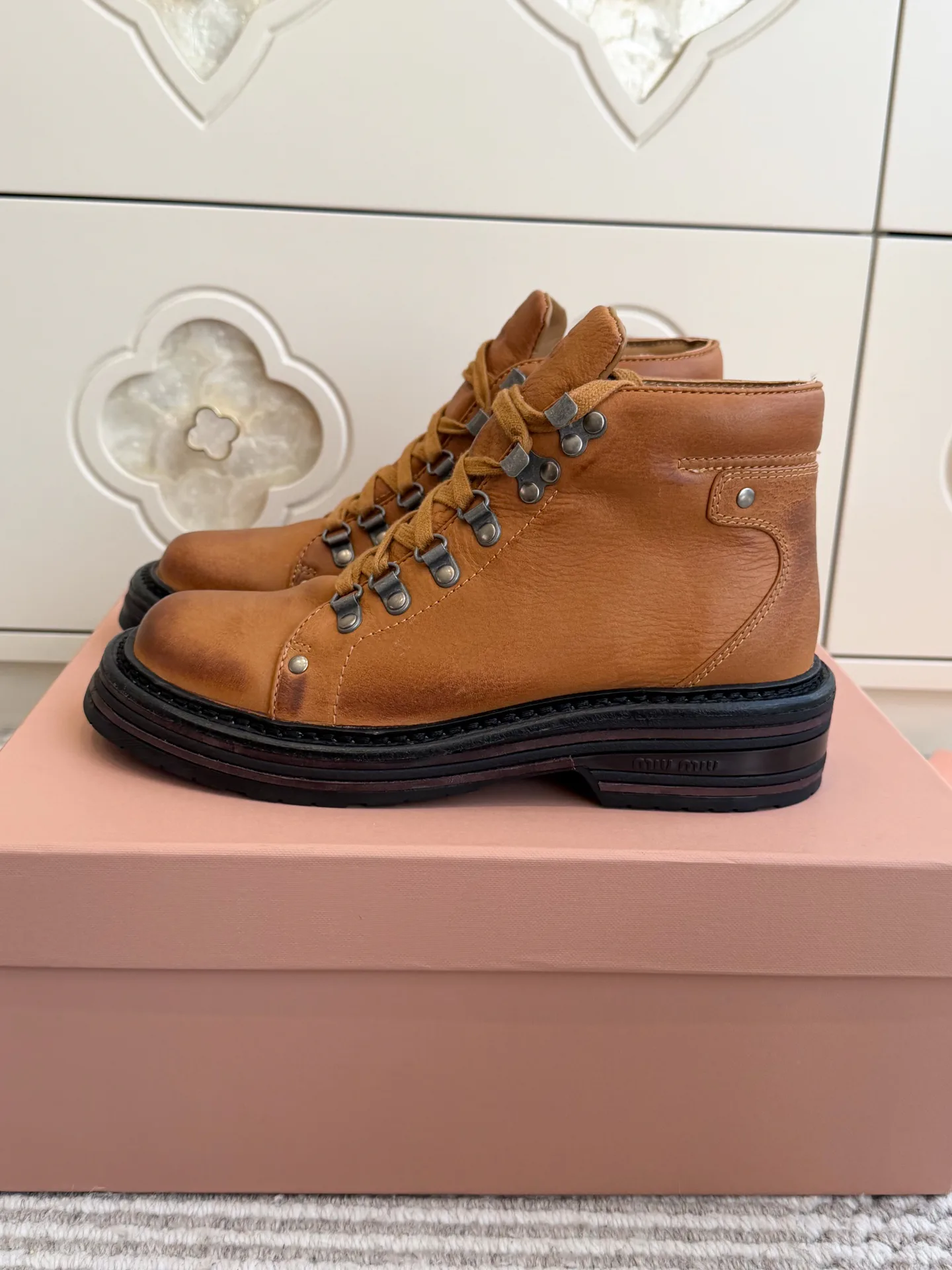 Ботинки Женские Miu Miu 17943215