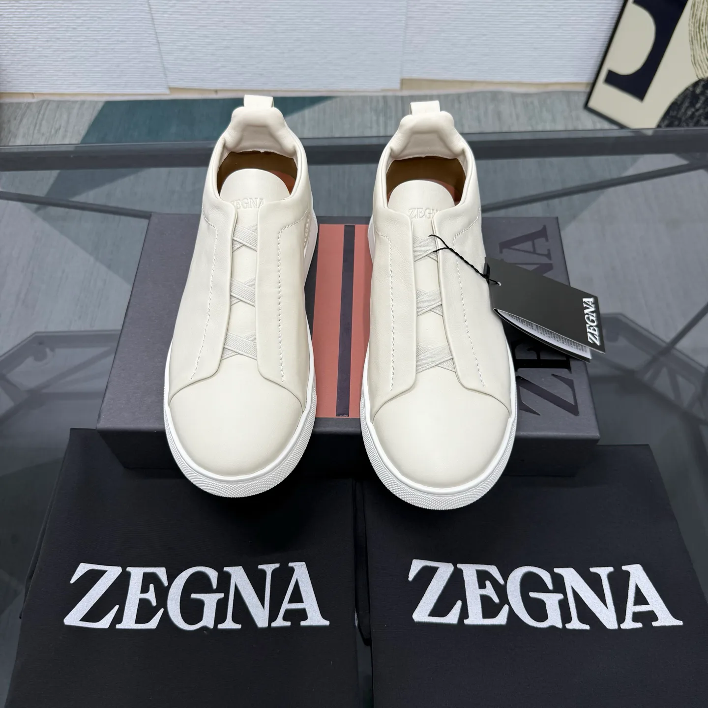 Кроссовки Женские Zegna 18665270