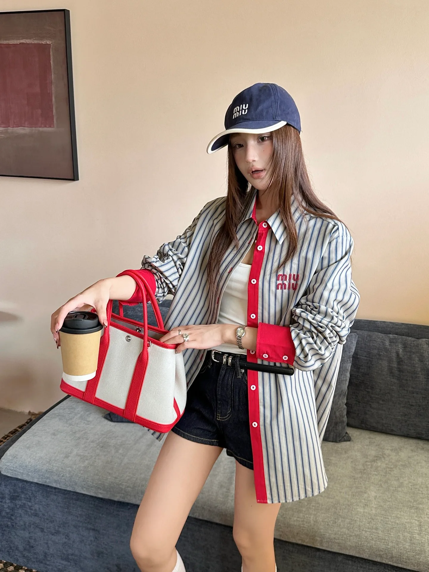 Рубашки Женские Miu Miu 18428986