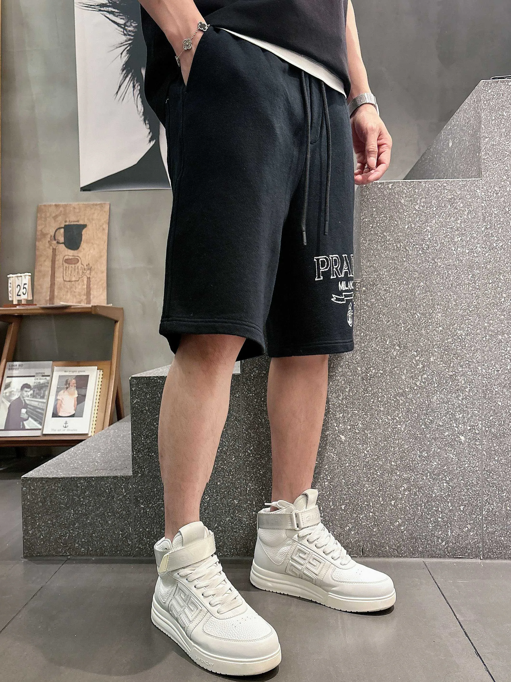 Шорты Мужские Prada 17468338
