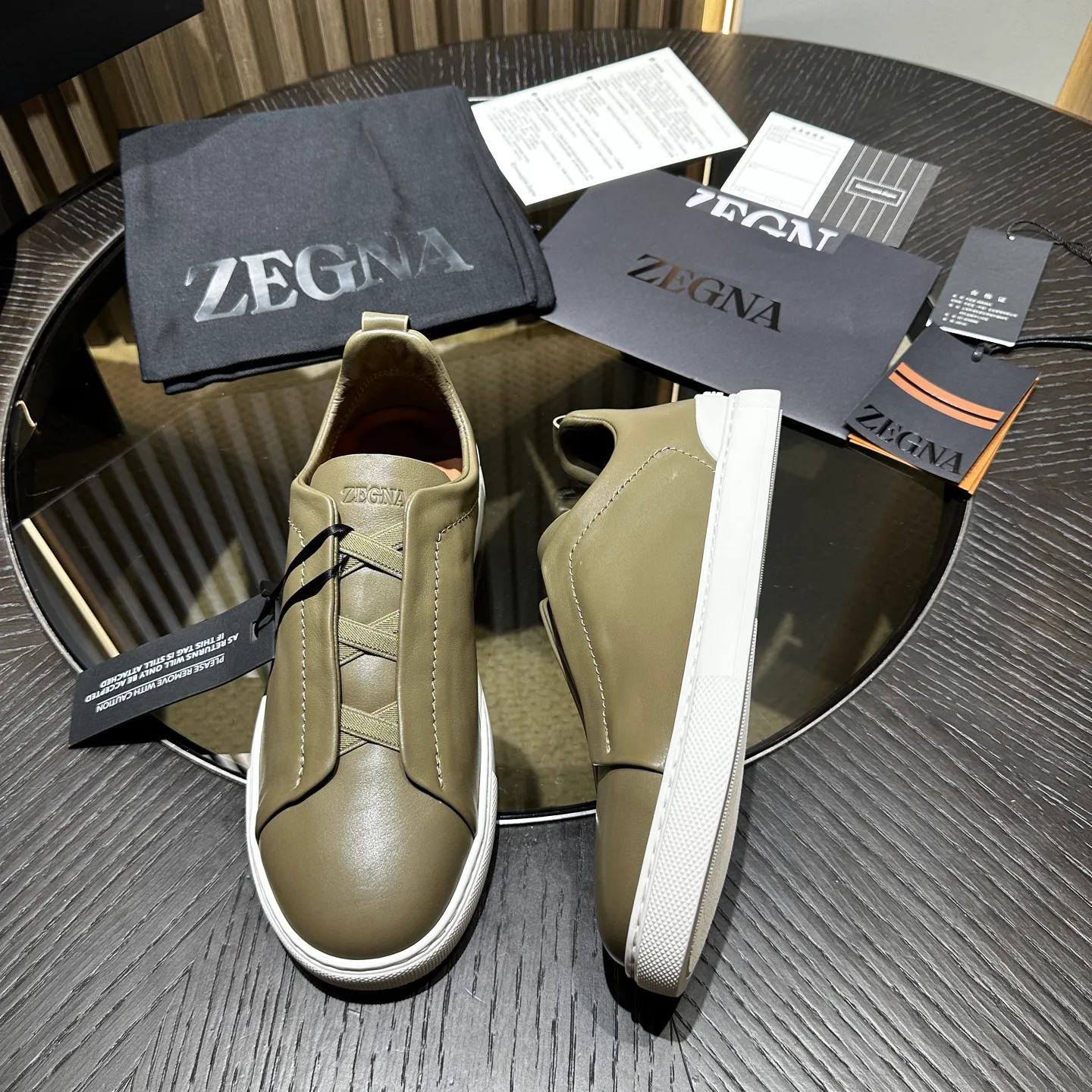 Кеды Мужские Zegna 10240534