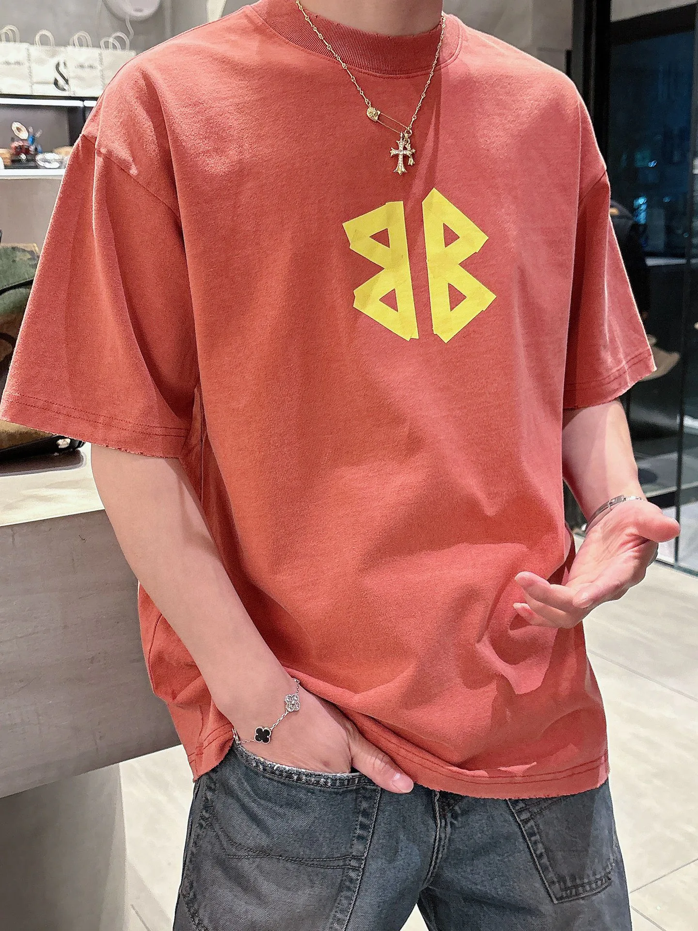 Футболки Мужские Balenciaga 16847