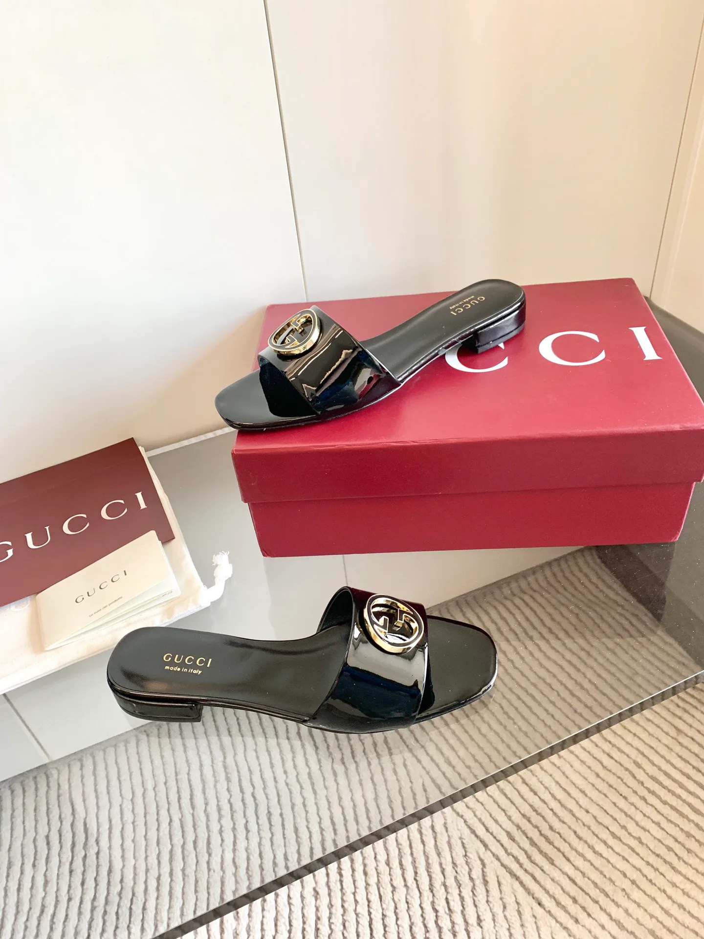 Шлепанцы Женские Gucci 28055