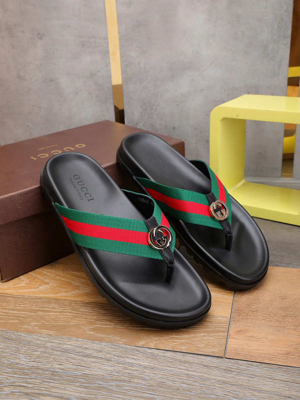 Шлепанцы Мужские Gucci 5044032