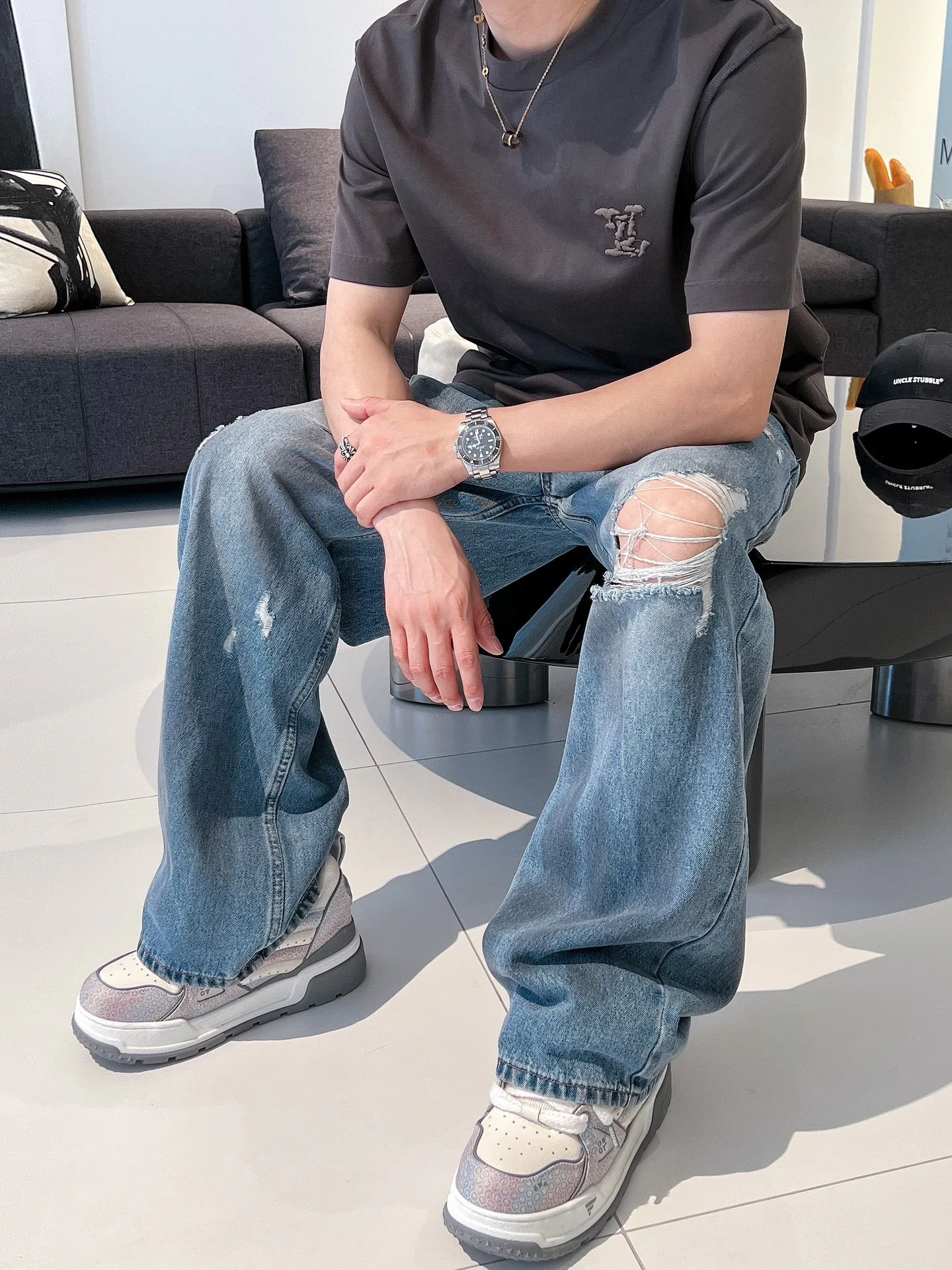 Футболки Мужские Louis Vuitton 2711633