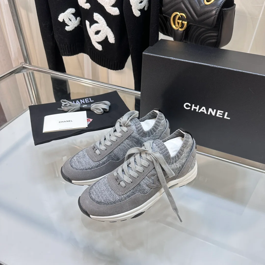 Кроссовки Женские Chanel 1268456