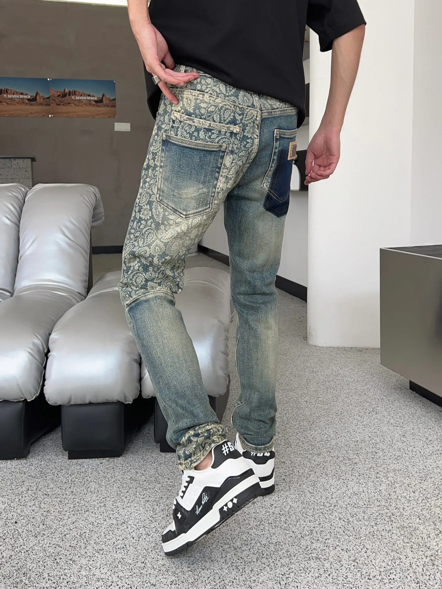 Джинсы Мужские Dolce & Gabbana 424397