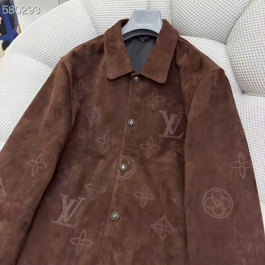 Кожаные Куртки И Дублёнки Мужские Louis Vuitton 10088571