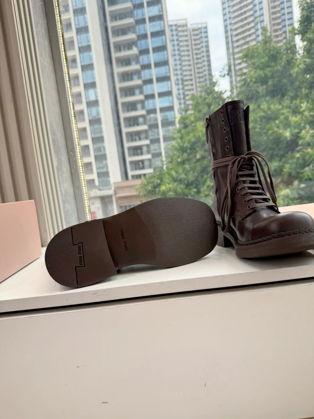Ботинки Женские Miu Miu 18142694