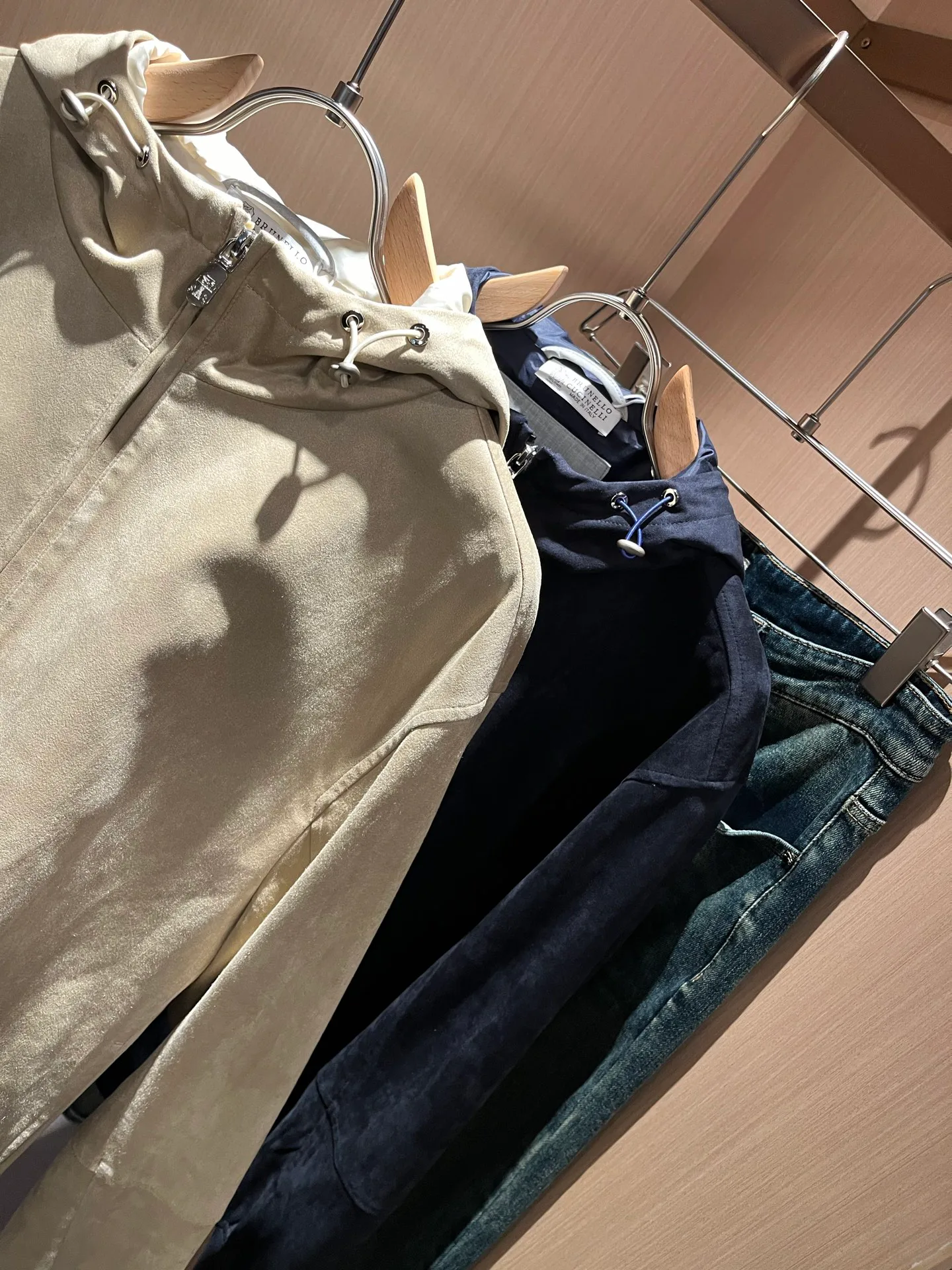 Куртки И Пуховики Мужские Brunello Cucinelli 1082296