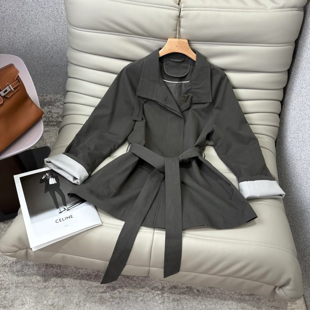 Тренчи Женские Saint Laurent 18484249