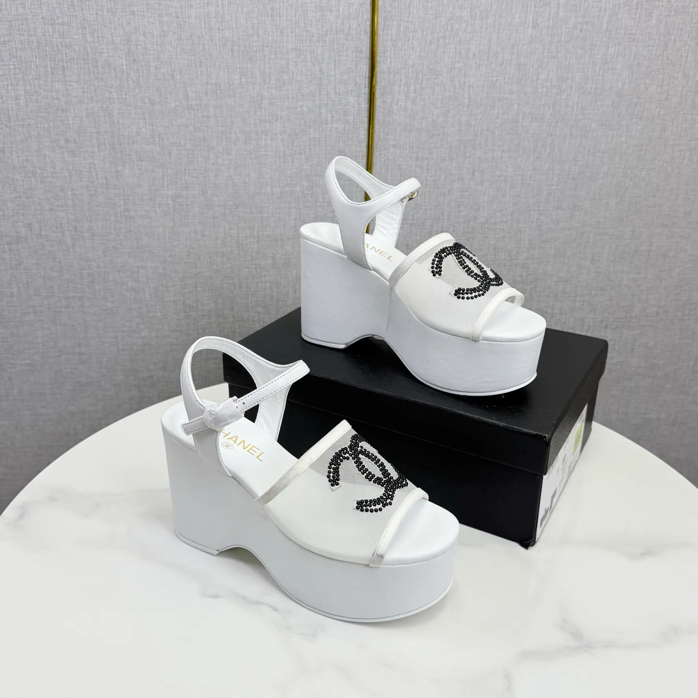 Босоножки Женские Chanel 5163215