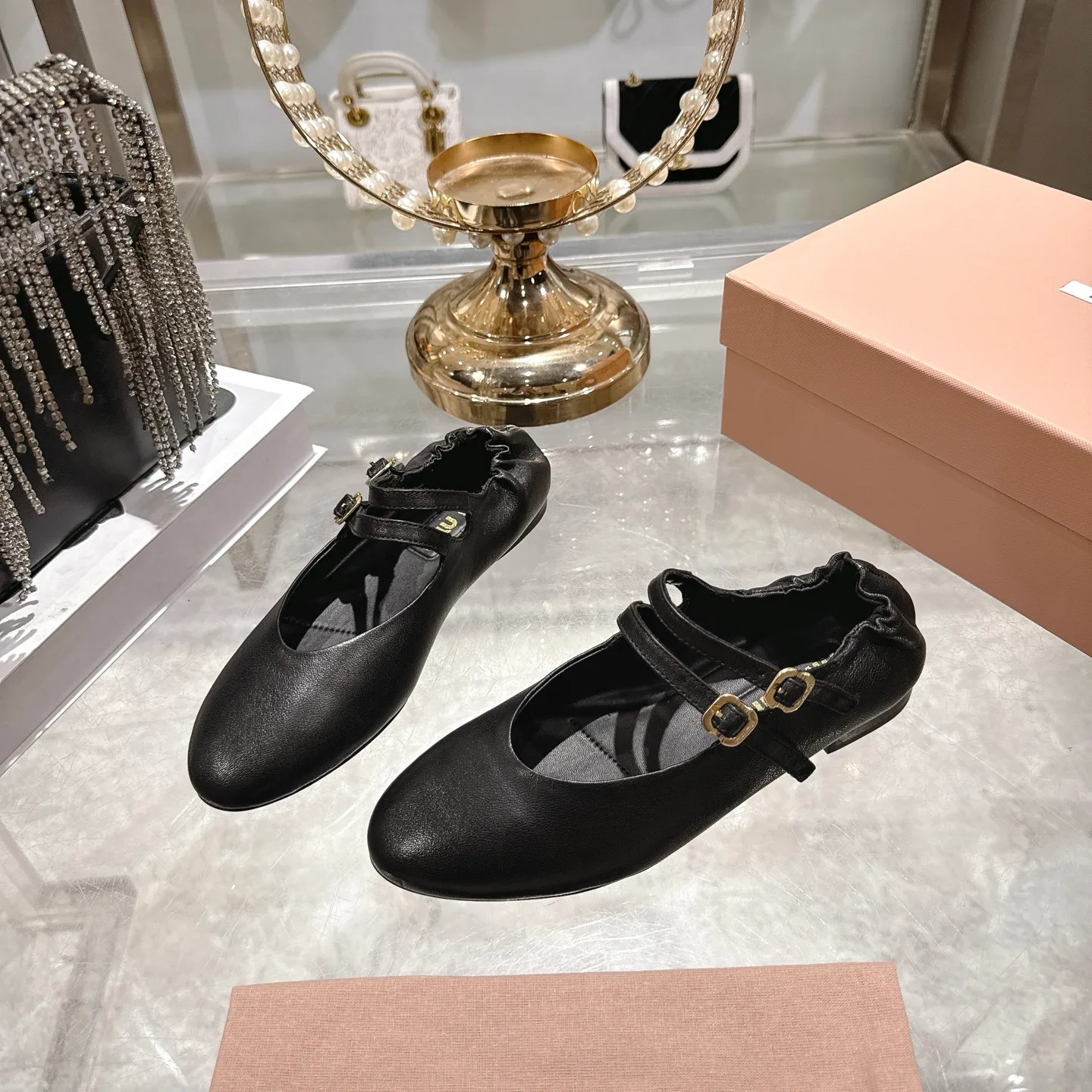 Балетки Женские Miu Miu 12868593