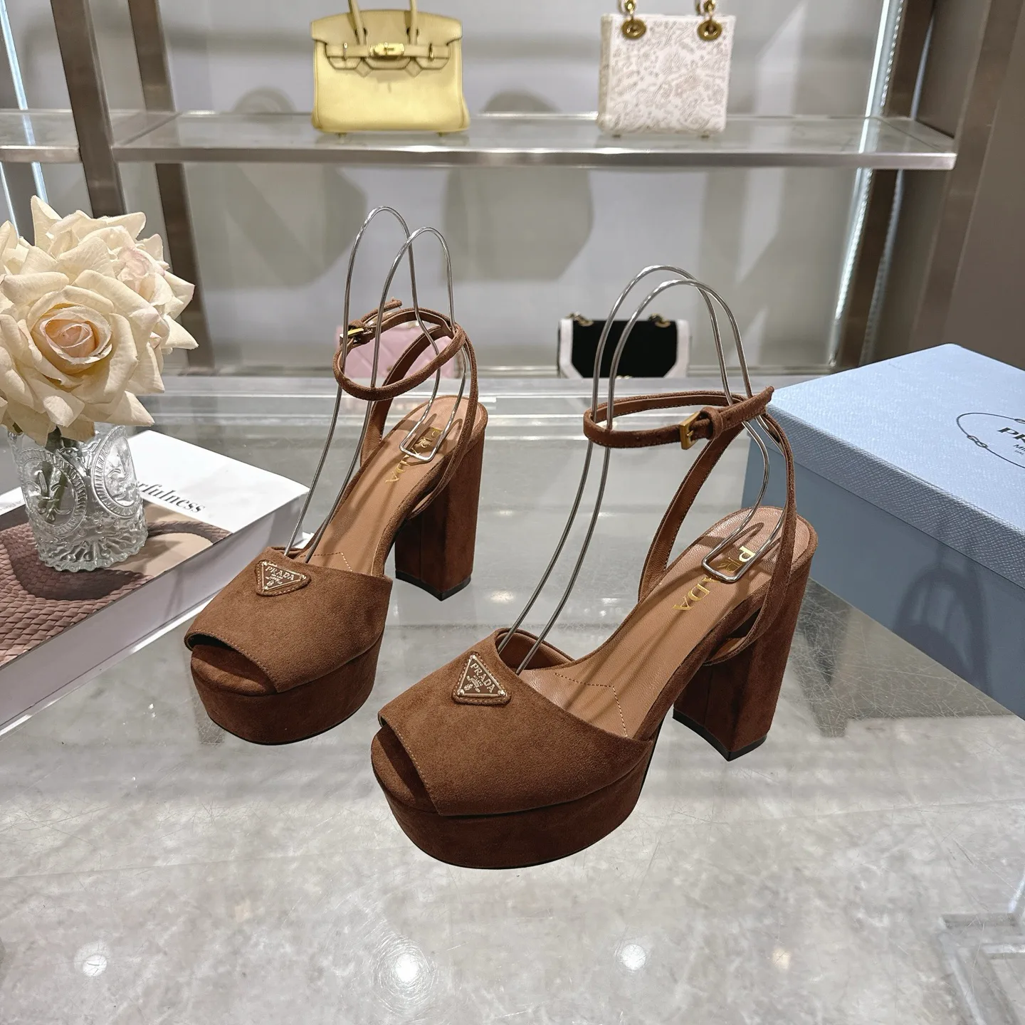 Босоножки Женские Prada 918296