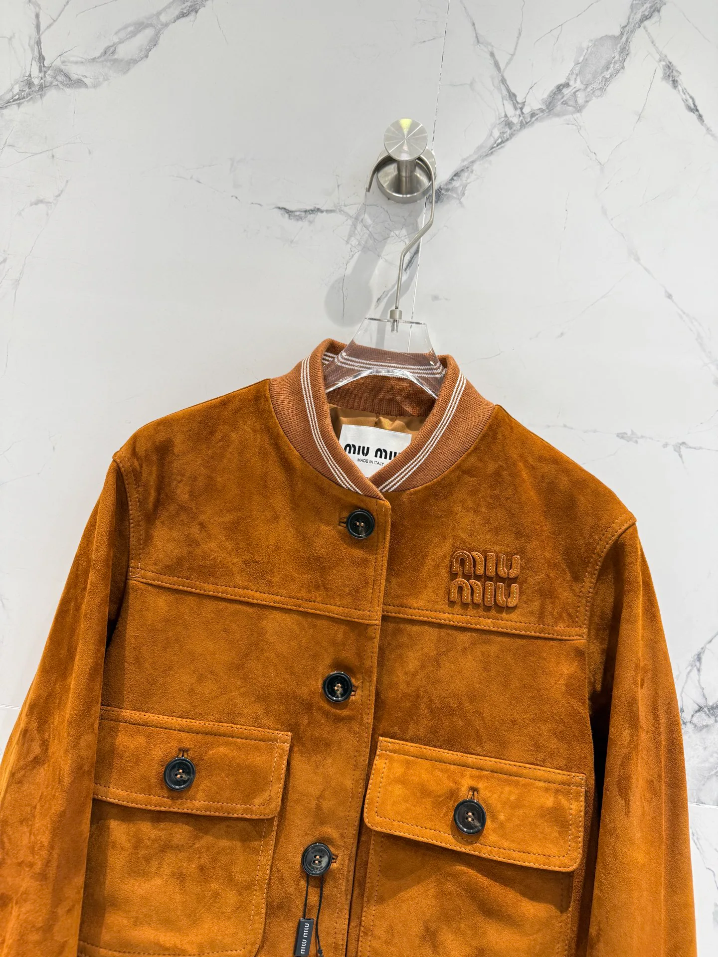 Кожаные Куртки И Дублёнки Женские Miu Miu 11310612