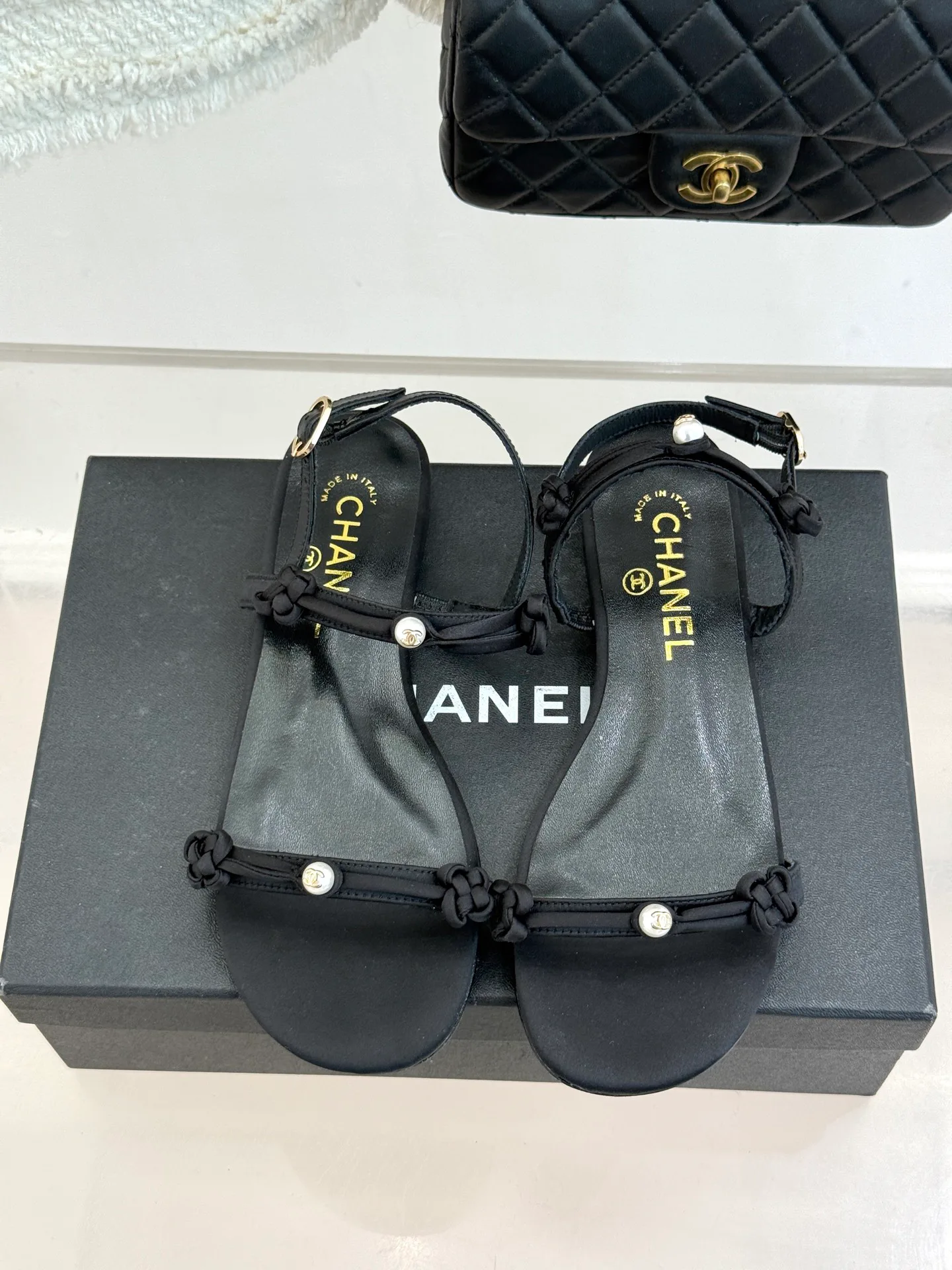 Босоножки Женские Chanel 11414459