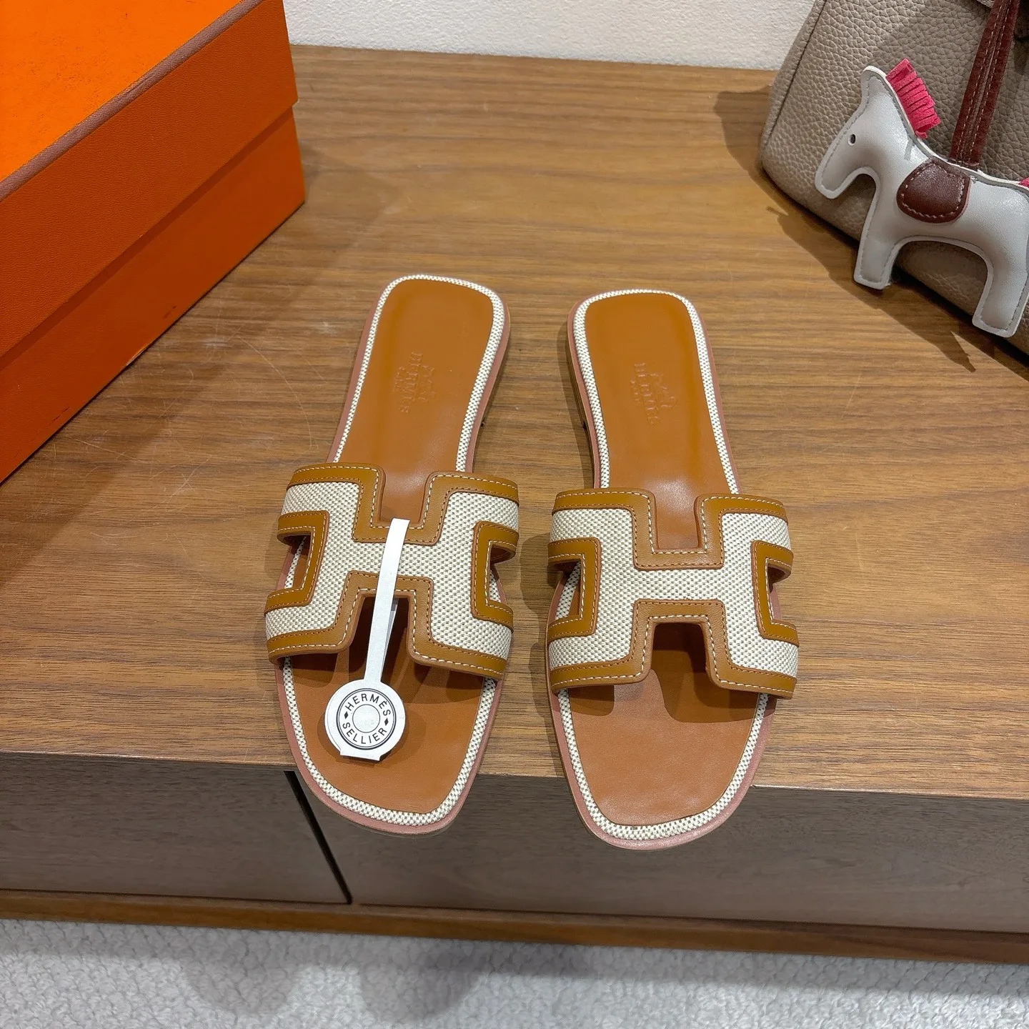 Шлепанцы Женские Hermes 873858