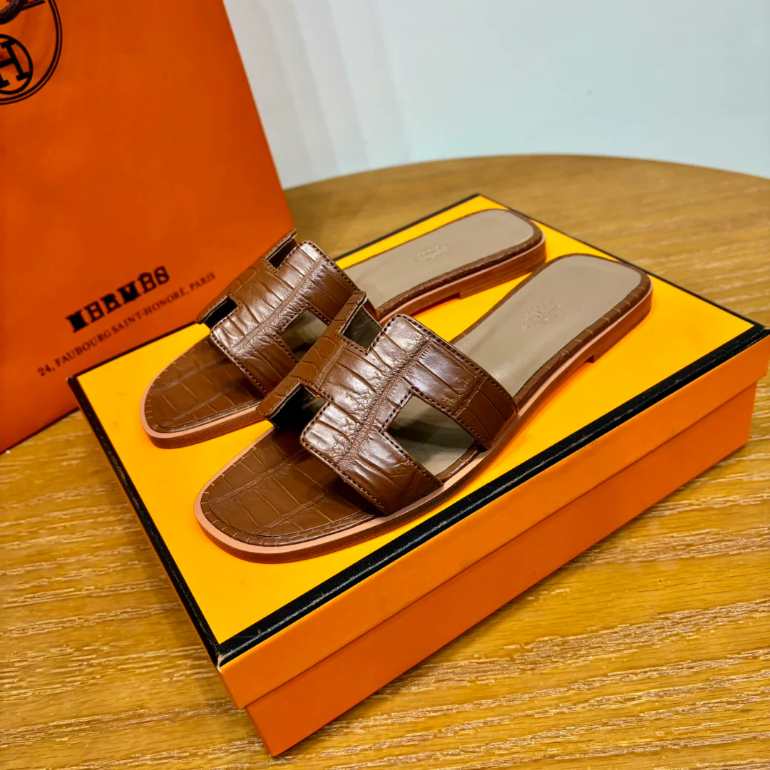 Шлепанцы Женские Hermes 4556174